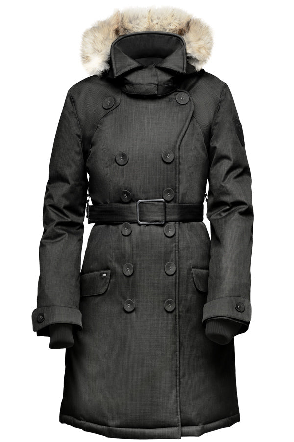 Tula Cotton-Nylon Women's Peacoat – Nobis - Canada