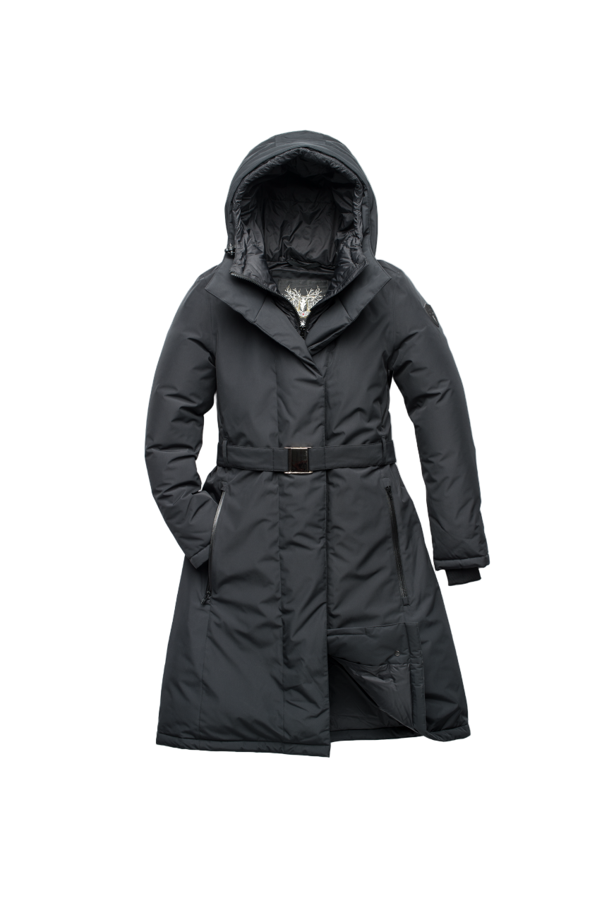 Lara Women's Belted Parka – Nobis - Canada