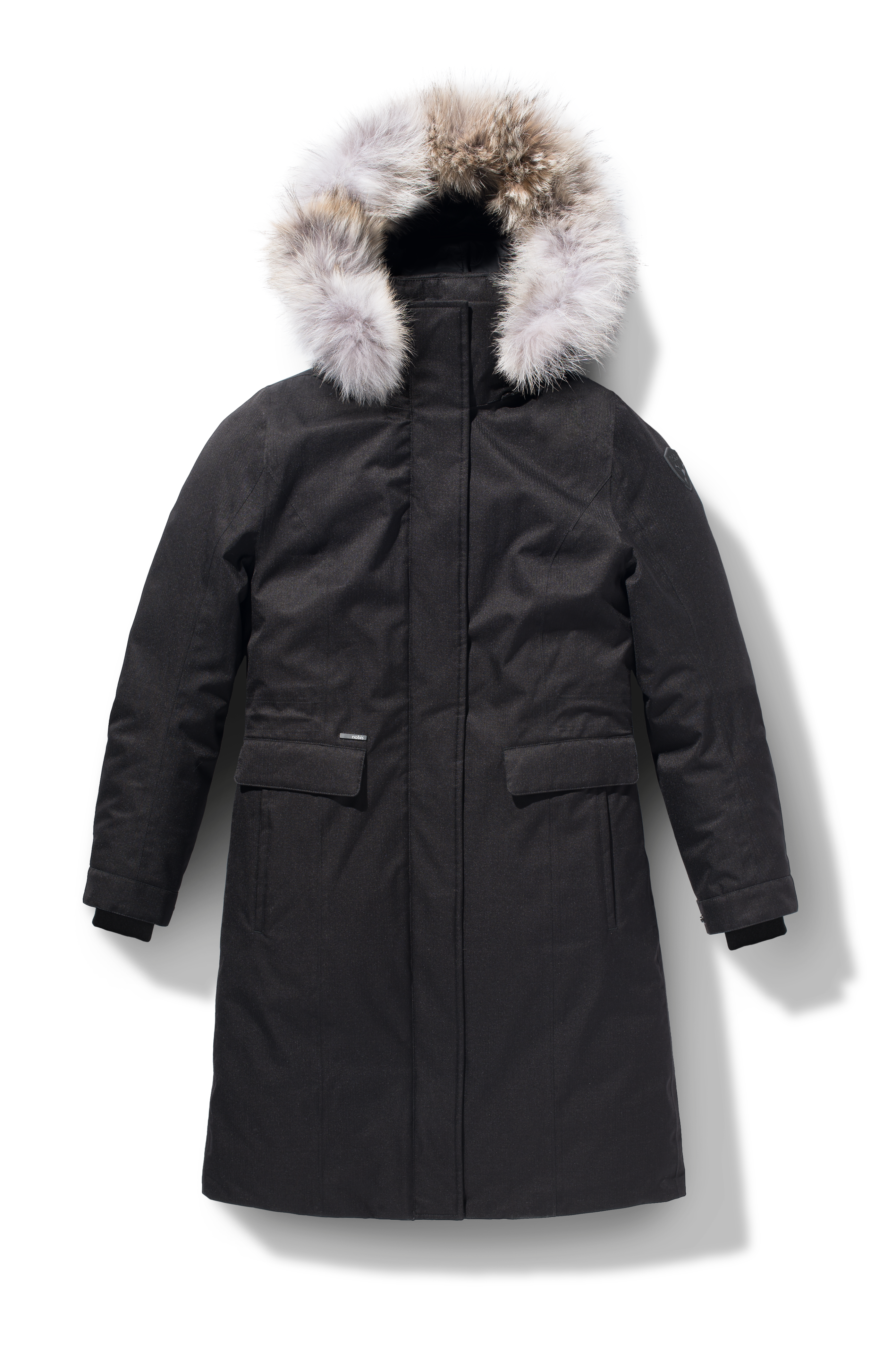 non ダークブラウン38 Zenith Women's Knee Length Parka – Nobis - Canada