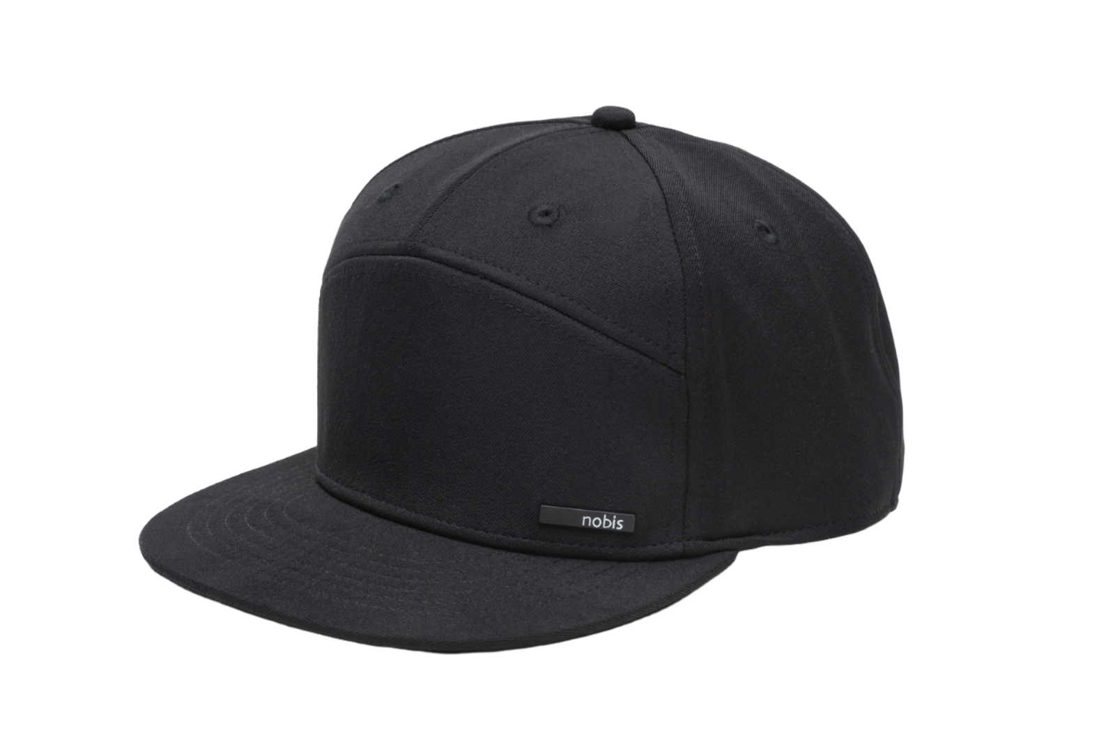 Solar 7-Panel Flat Peak Snapback Cap – Nobis - Canada