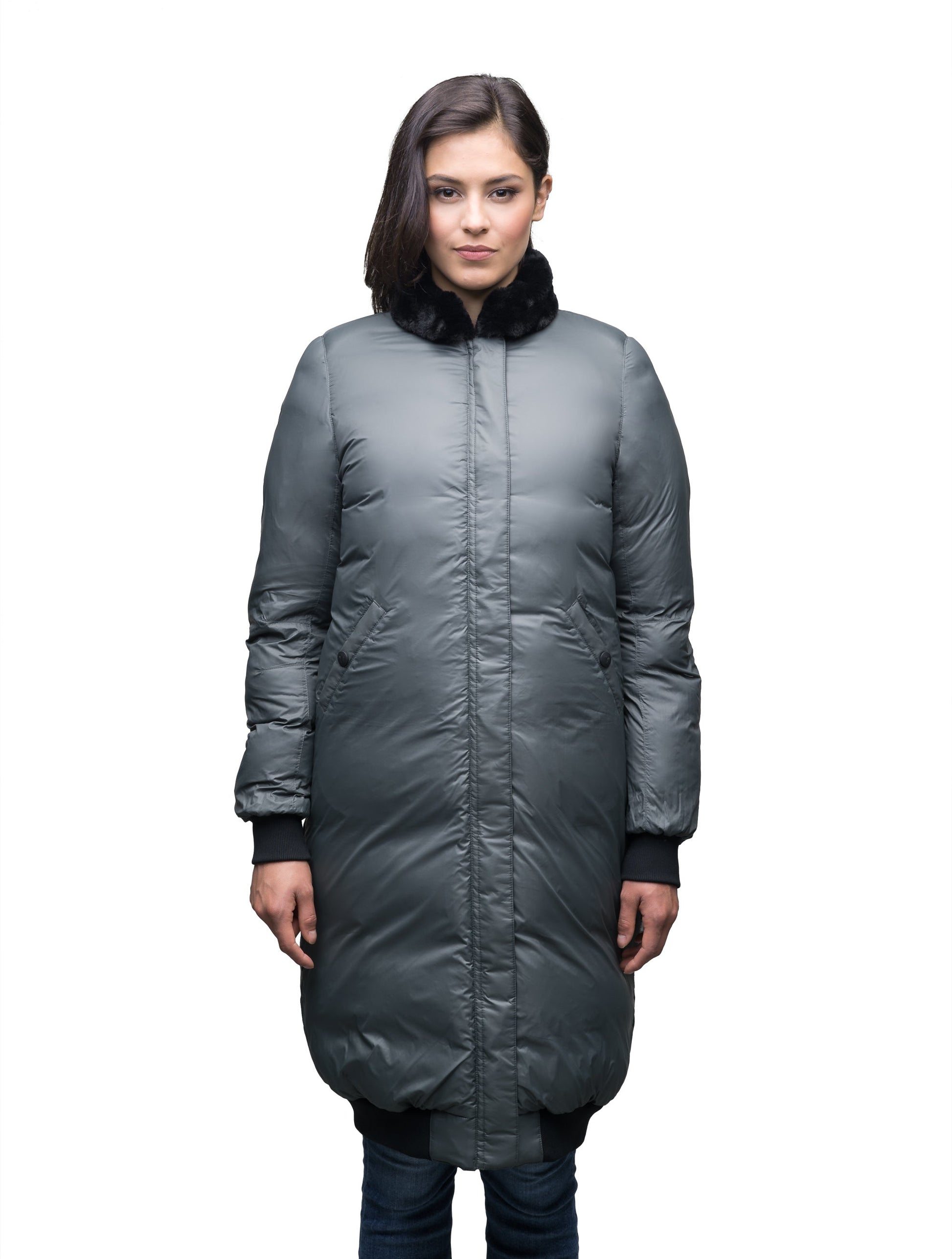 Bella Women's Long Bomber Jacket – Nobis Canada