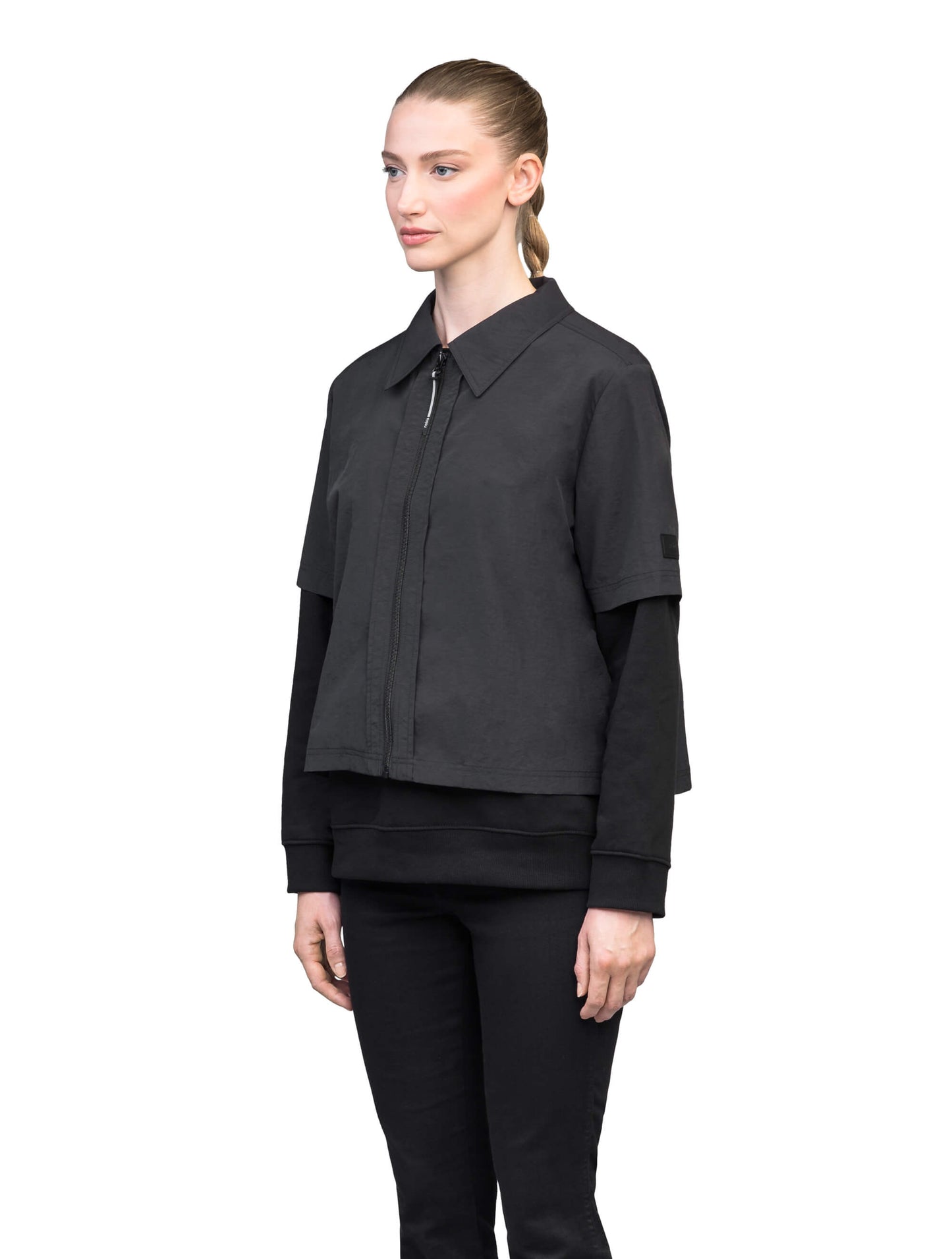 Bree Women's Cropped Shirt Jacket