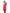 Women's down filled parka that sits just below the hip with a clean look and two hip patch pockets in Red