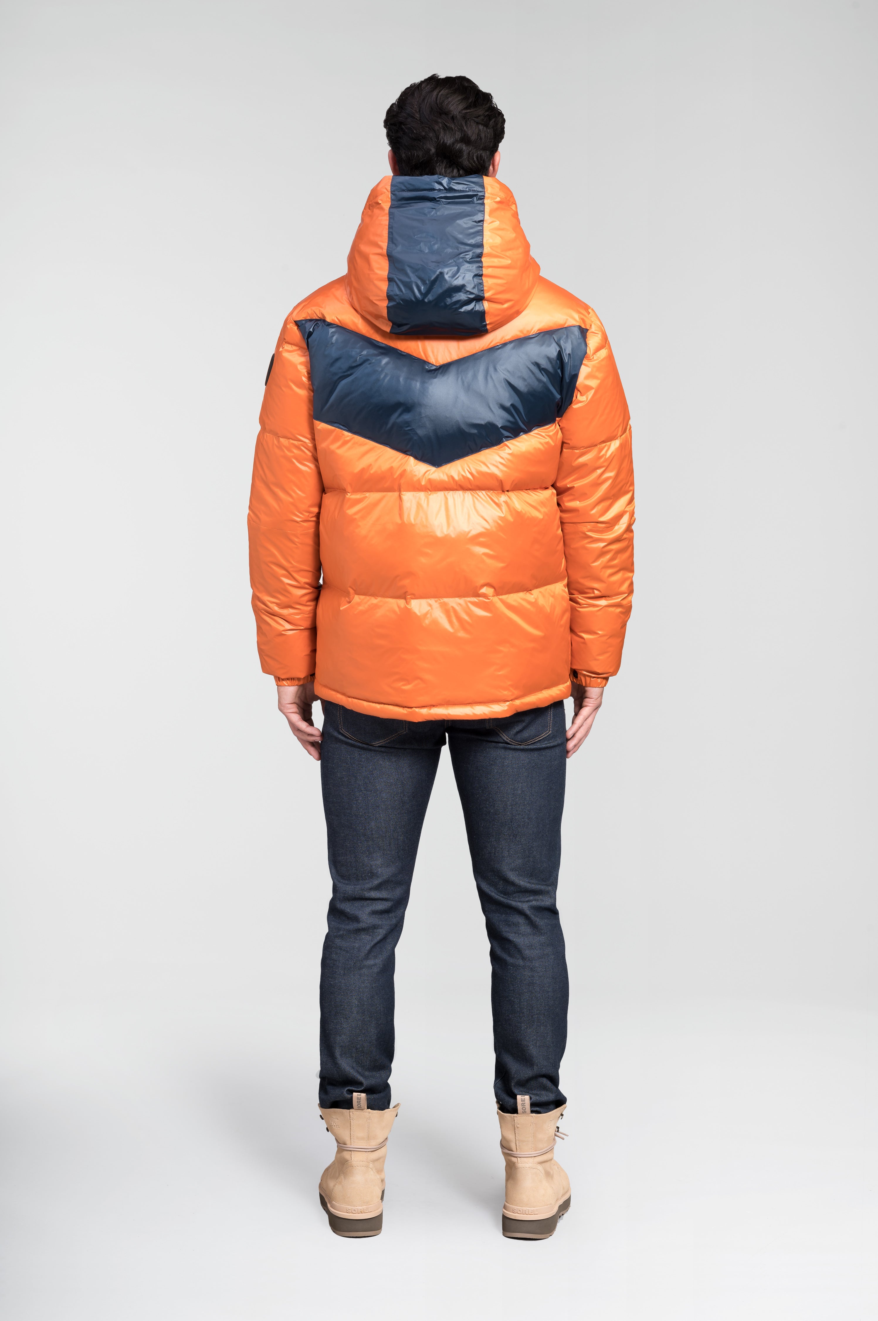 Dyna Men's Chevron Quilted Puffer Jacket – Nobis - Canada