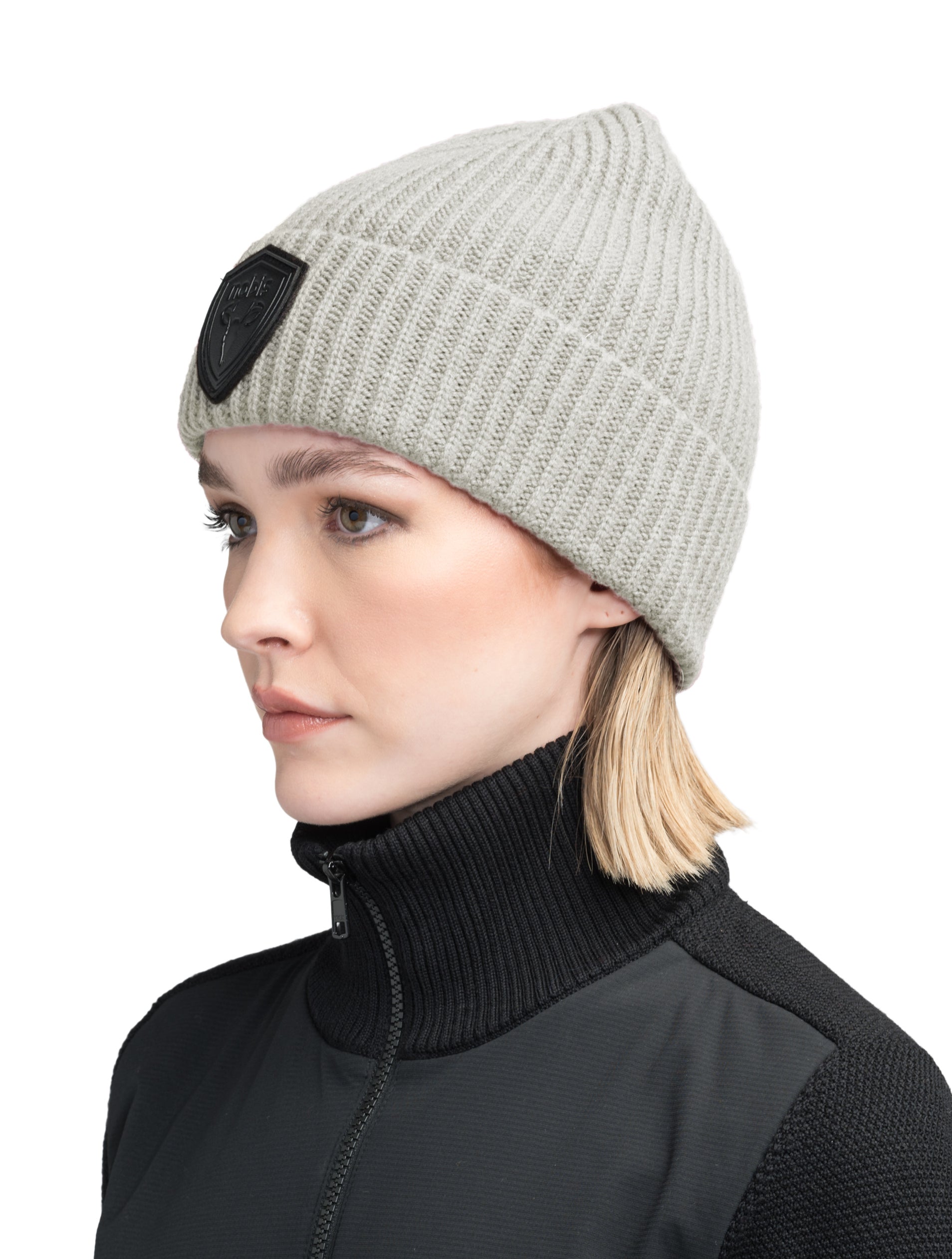 Fine best sale knit beanie