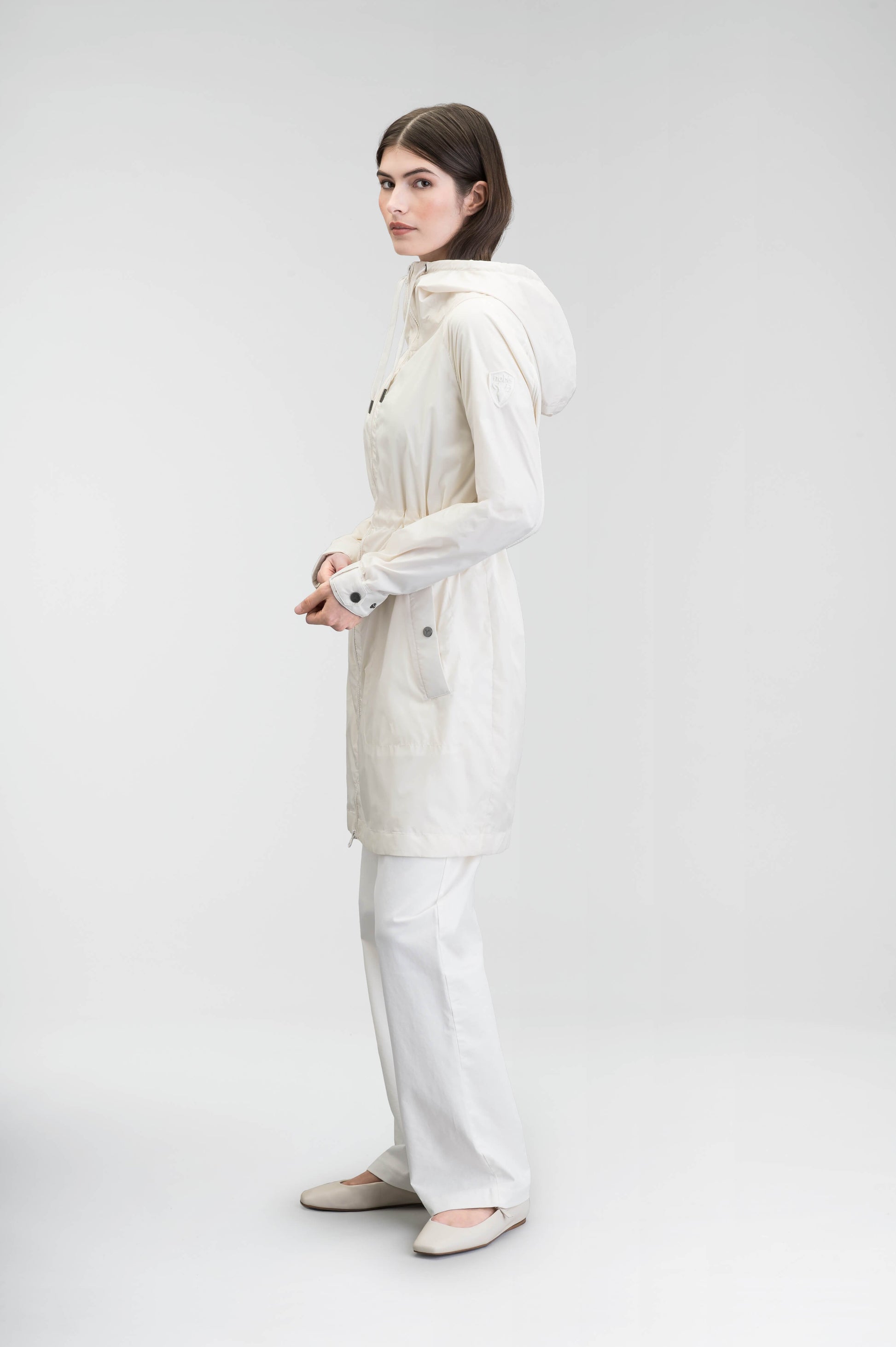 Florence Women's Windbreaker, in Chalk