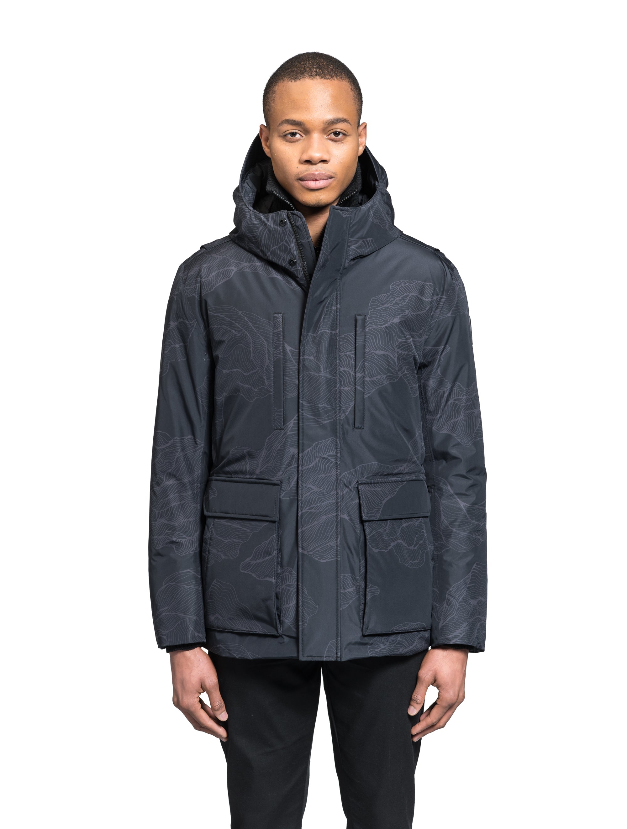 Geo Men's Short Parka – Nobis - Canada