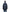 Women's hooded rain jacket with high low hem in Navy