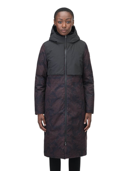 Iris-black-floral-