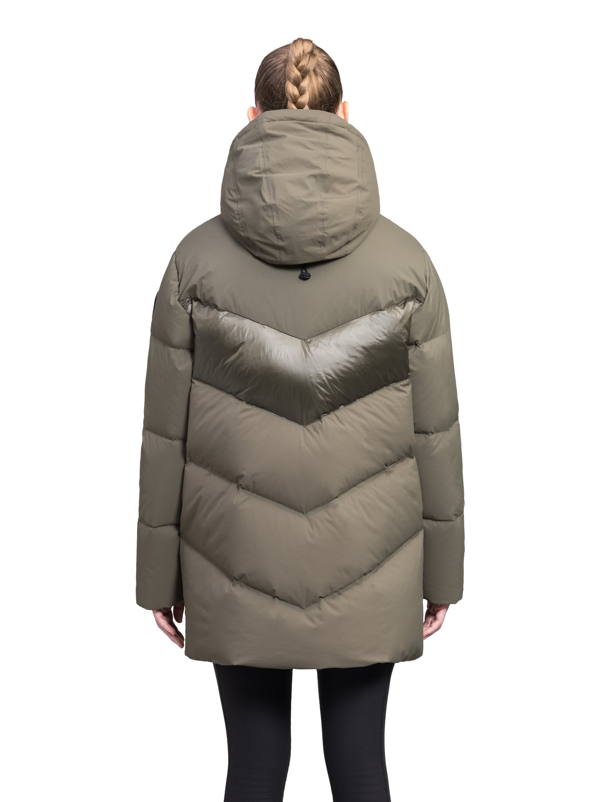 Isla Women's Chevron Quilted Puffer Jacket – Nobis Canada