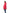 Women's hooded rain jacket with high low hem in Red