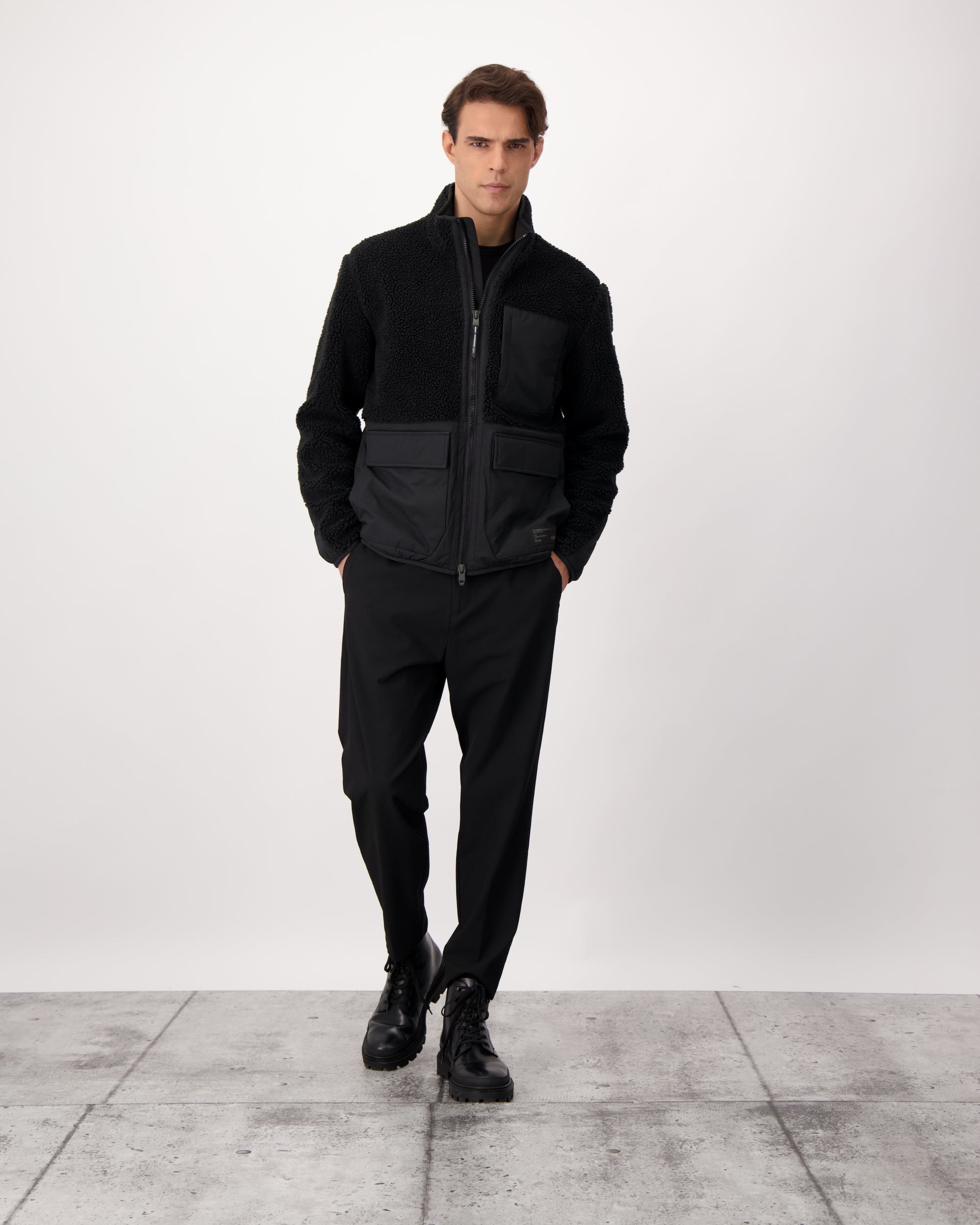 Kepler Men's Berber Zip Front Sweater – Nobis - Canada