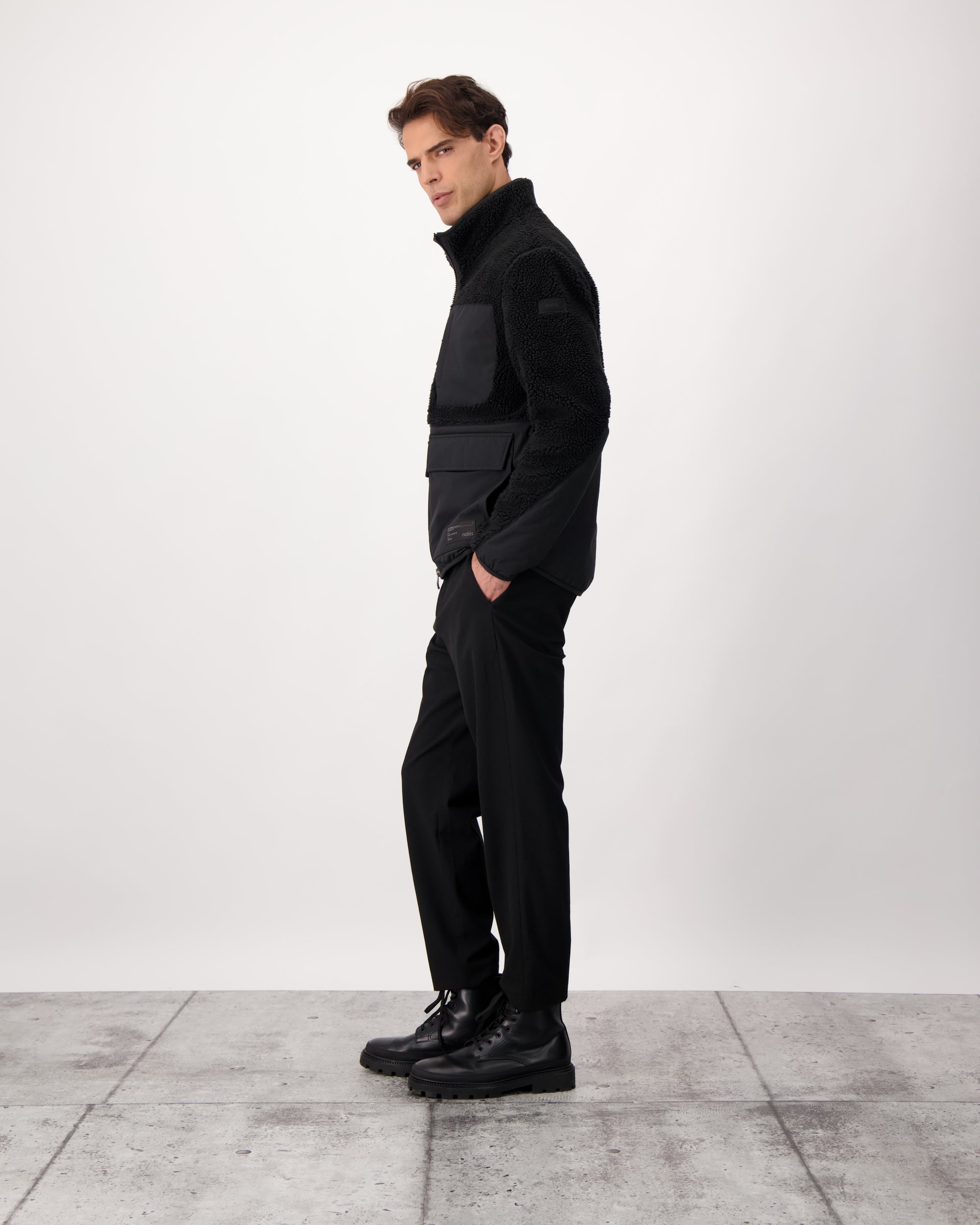 Kepler Men's Berber Zip Front Sweater – Nobis - Canada