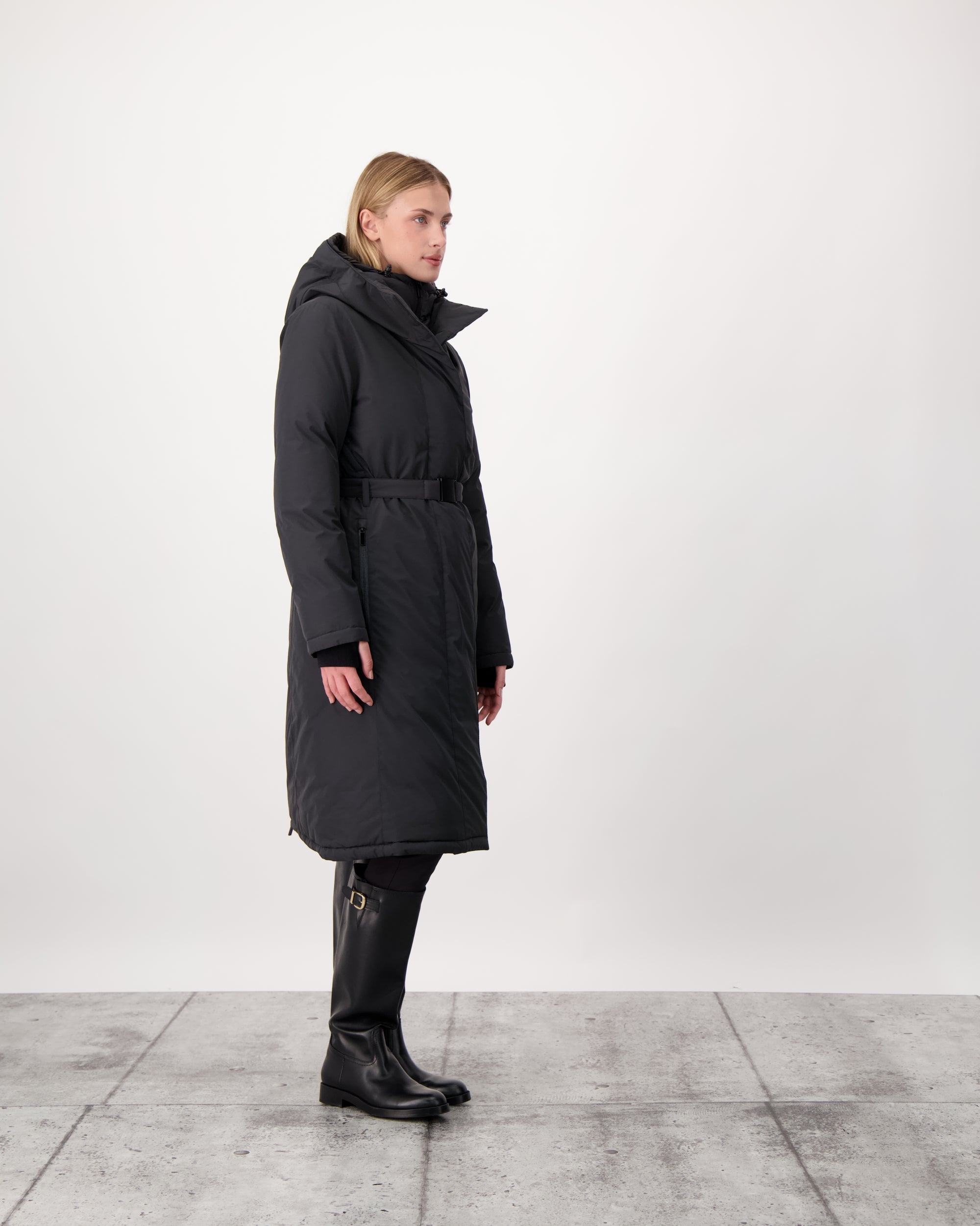Lara Women's Belted Parka – Nobis - Canada