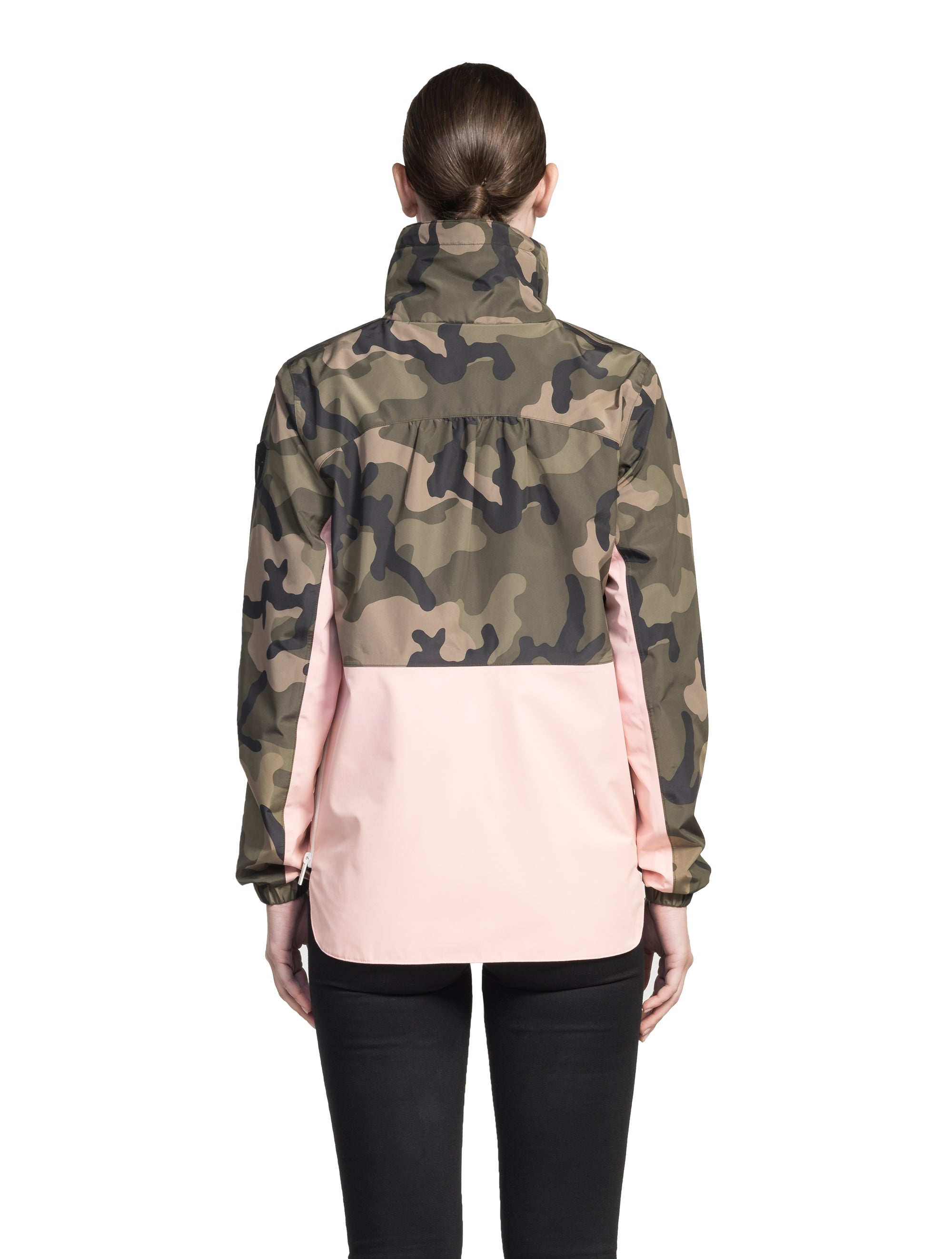 Women's camouflage hot sale anorak jackets