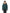 Kid's waist length down bomber jacket with fur trim hood in Forest