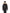 Kid's waist length down bomber jacket with fur trim hood in Black