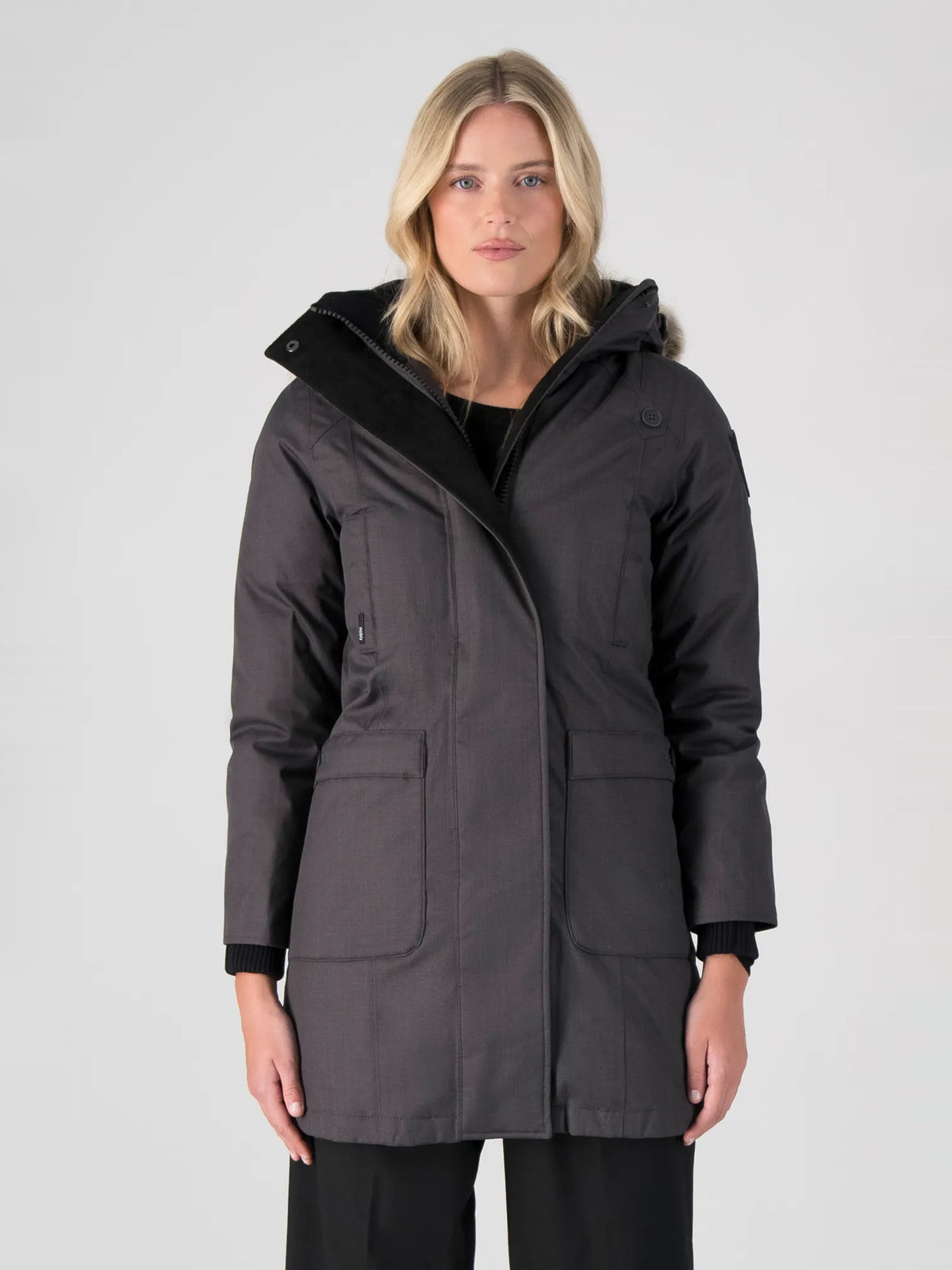 Merideth Furless Women's Parka - Steel Grey