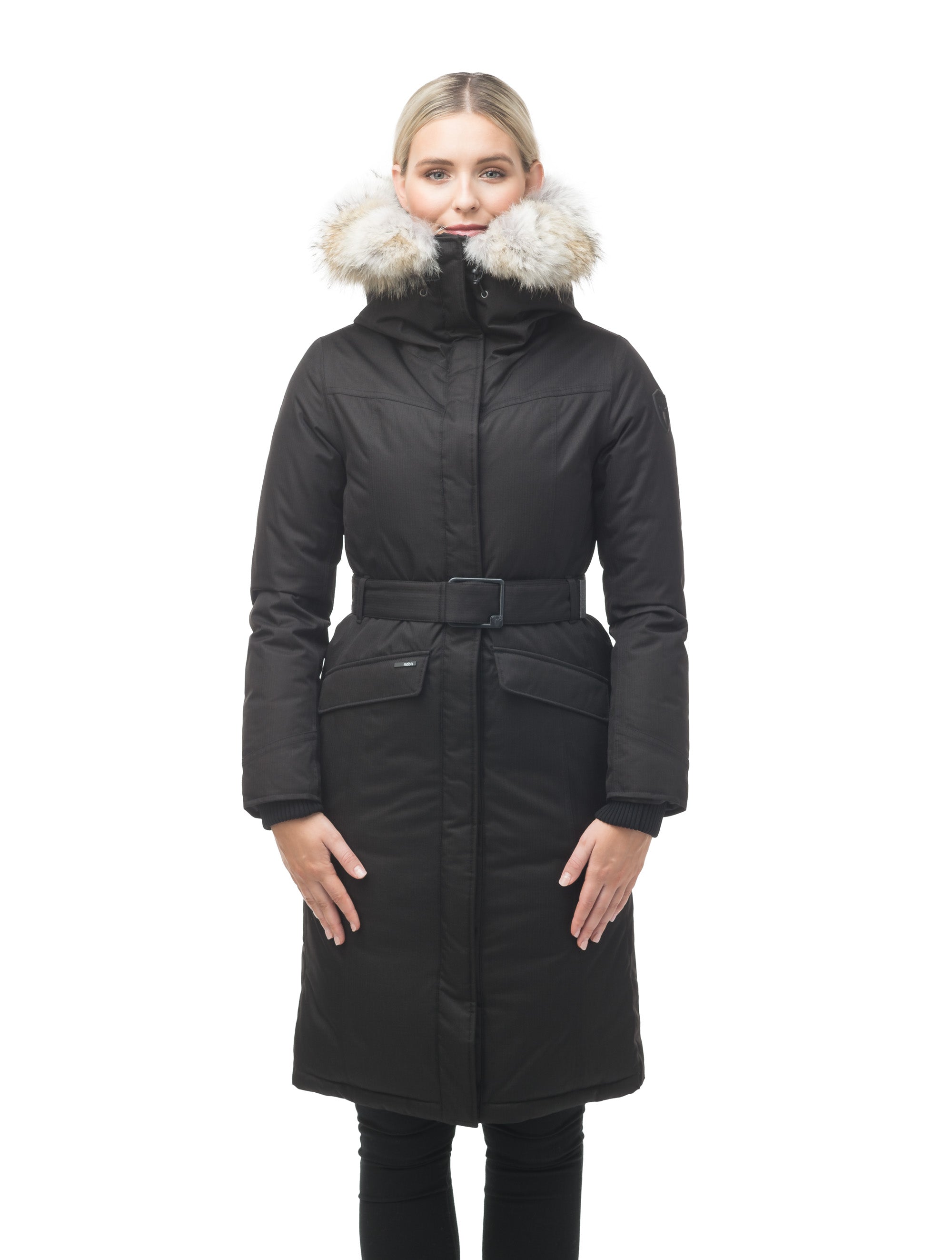 Nobis☆MORGAN ロング丈 ダウンジャケット BLACK LADIES Morgan Women's Long Coat – Nobis - Canada