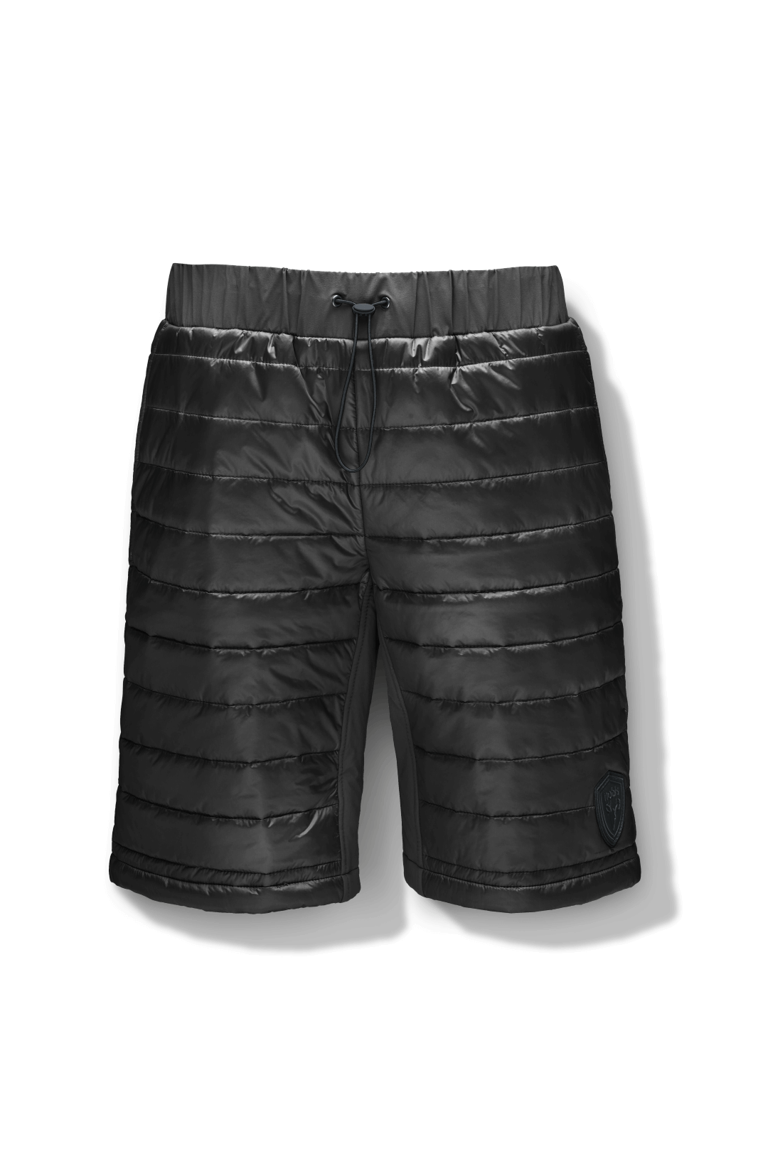 Quilted Shorts, Black