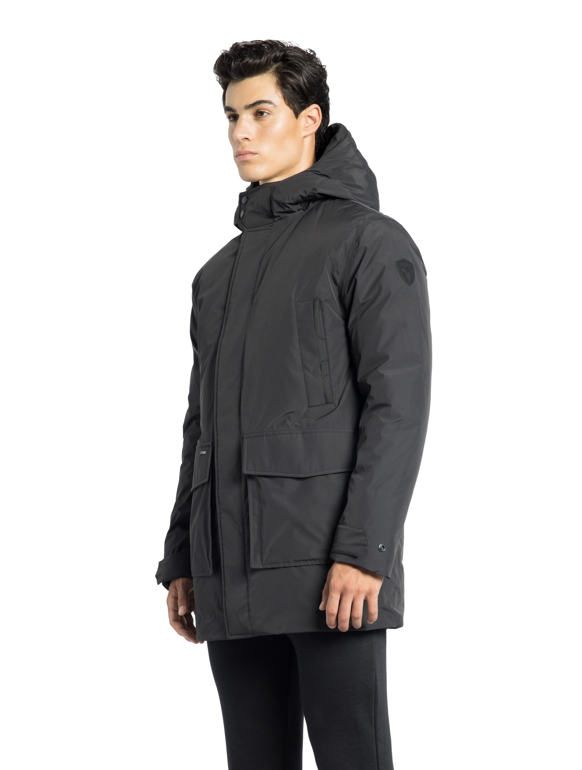 Mens duck deals down parka