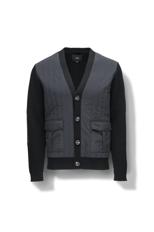 Mens Shawl-Collar Coat. Luxury menswear from b corp certified Norlha