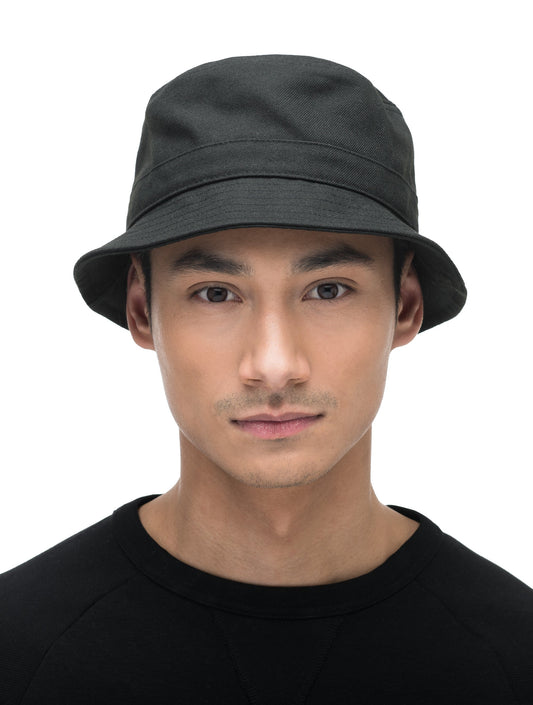 Oasis Classic Flat Top Bucket Hat + Black