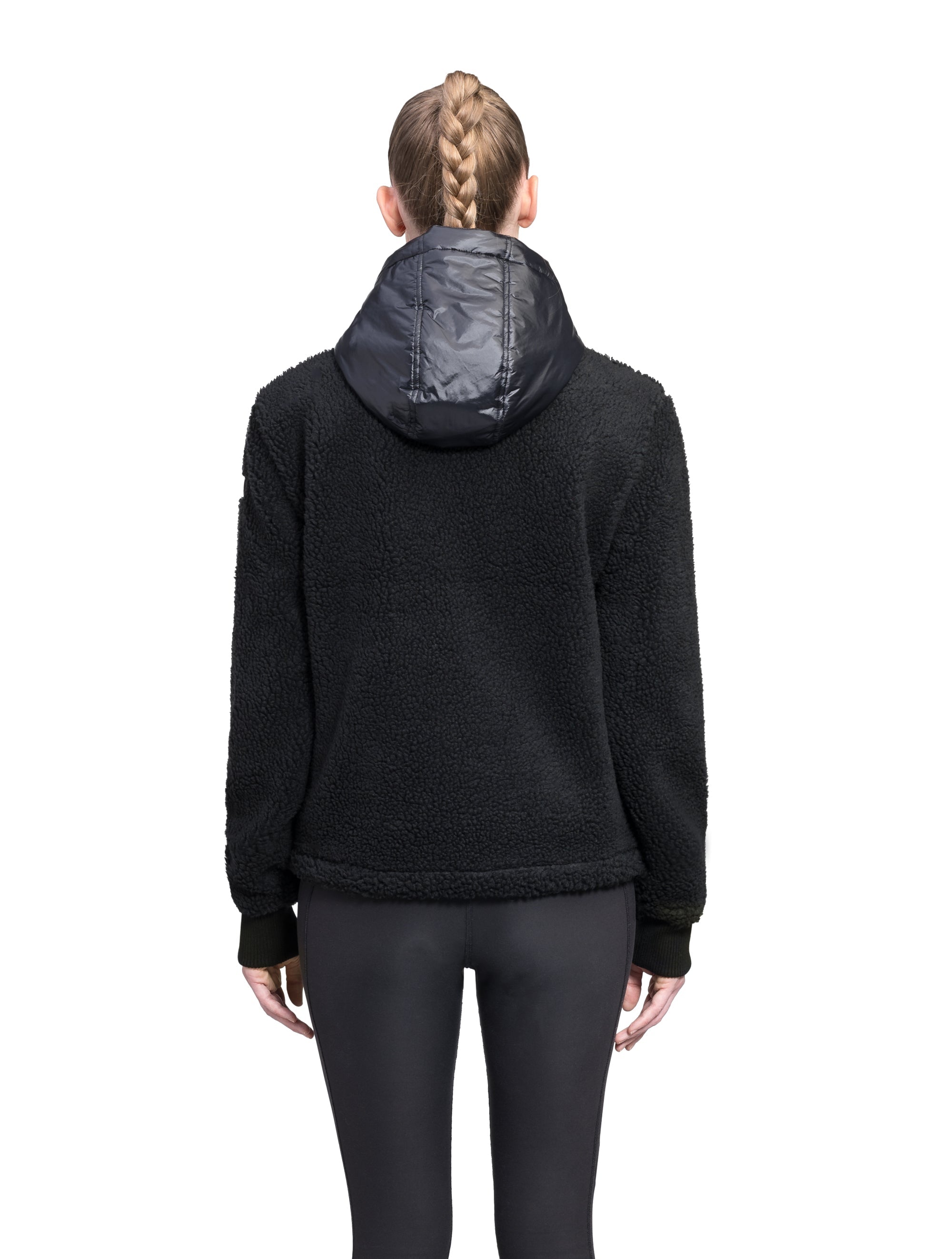 Roche Women's Hybrid Berber Pullover Hoodie – Nobis - Canada