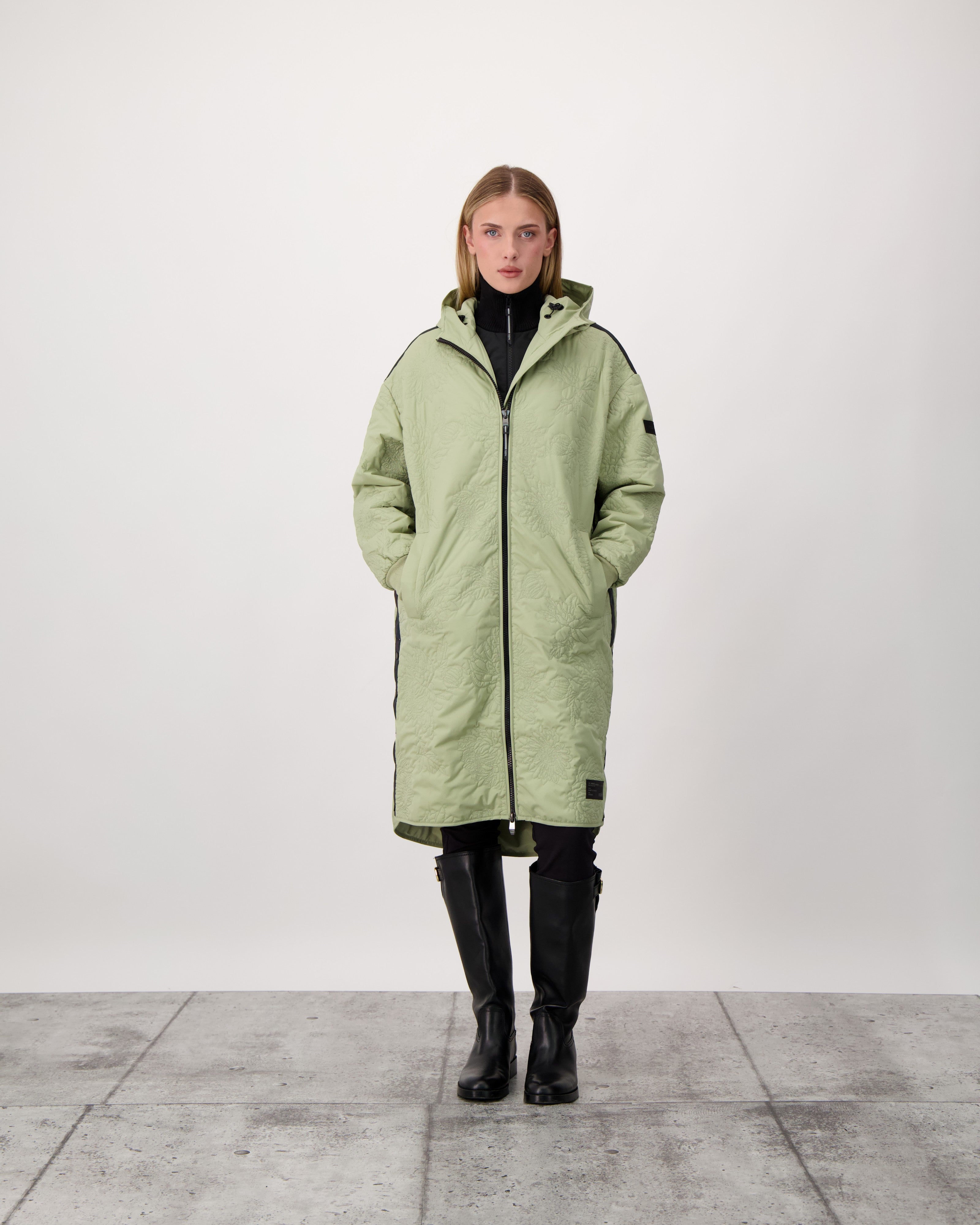 Surrey Women's Performance Quilted Long Mid Layer Jacket – Nobis