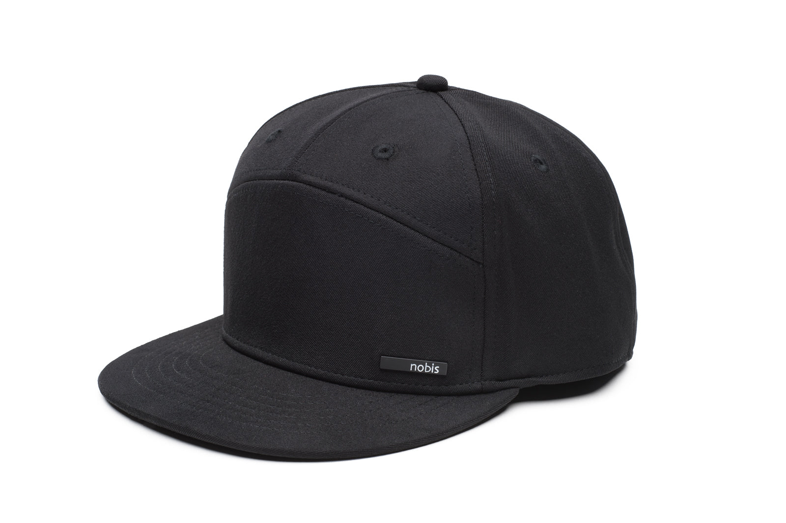 Solar 7-Panel Flat Peak Snapback Cap – Nobis - Canada