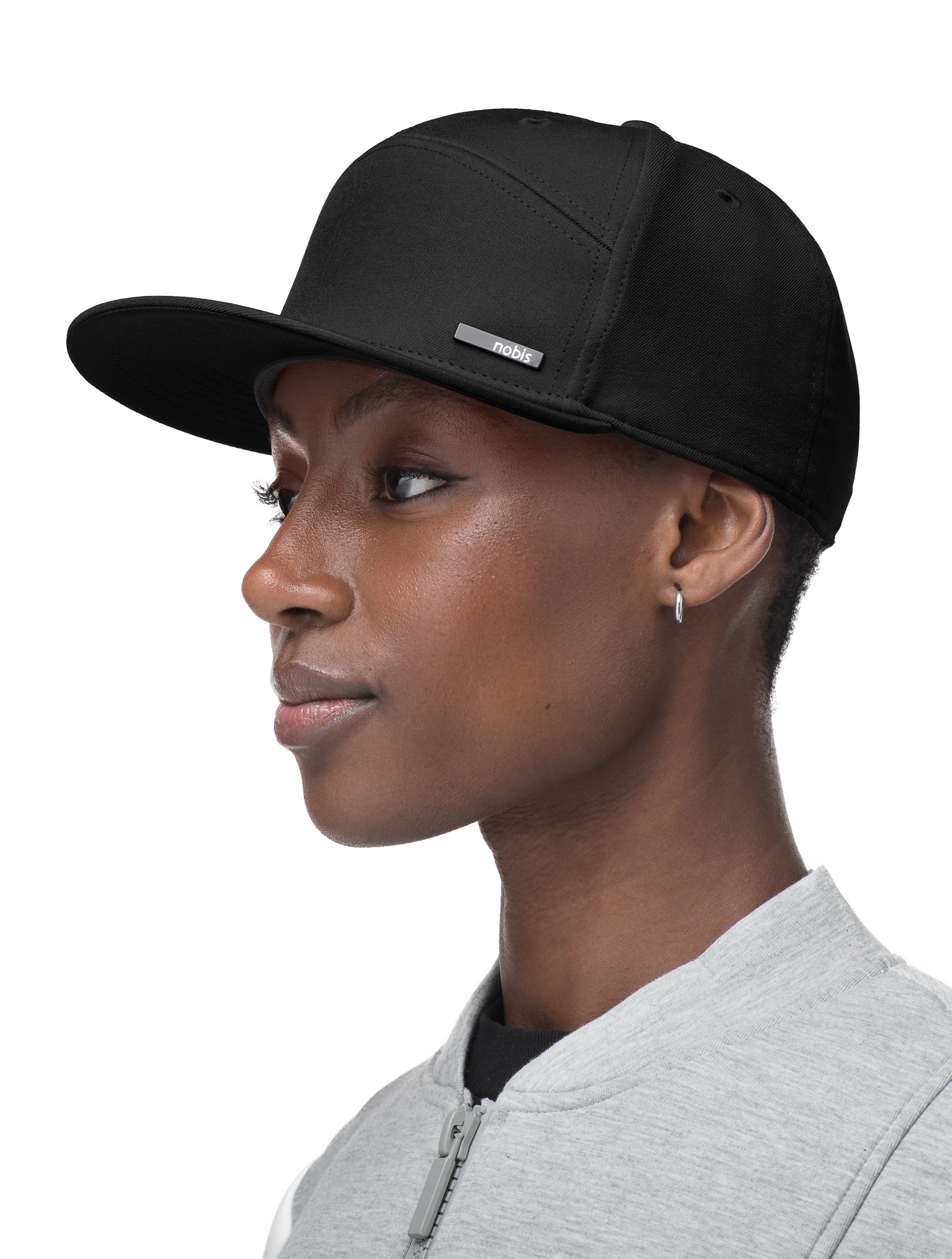 Solar 7-Panel Flat Peak Snapback Cap – Nobis - Canada