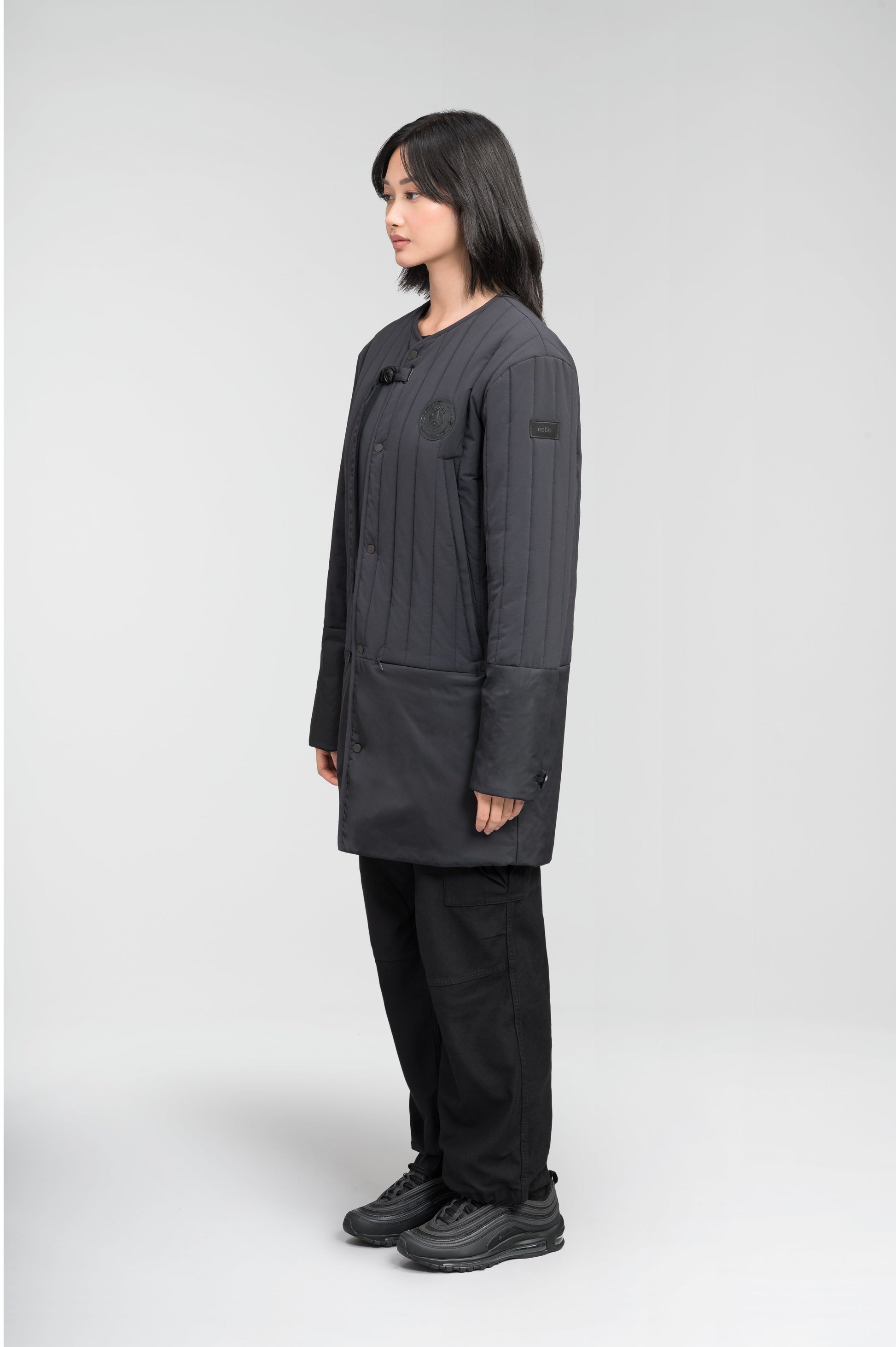 Stade Insulated Mid-Layer in Black