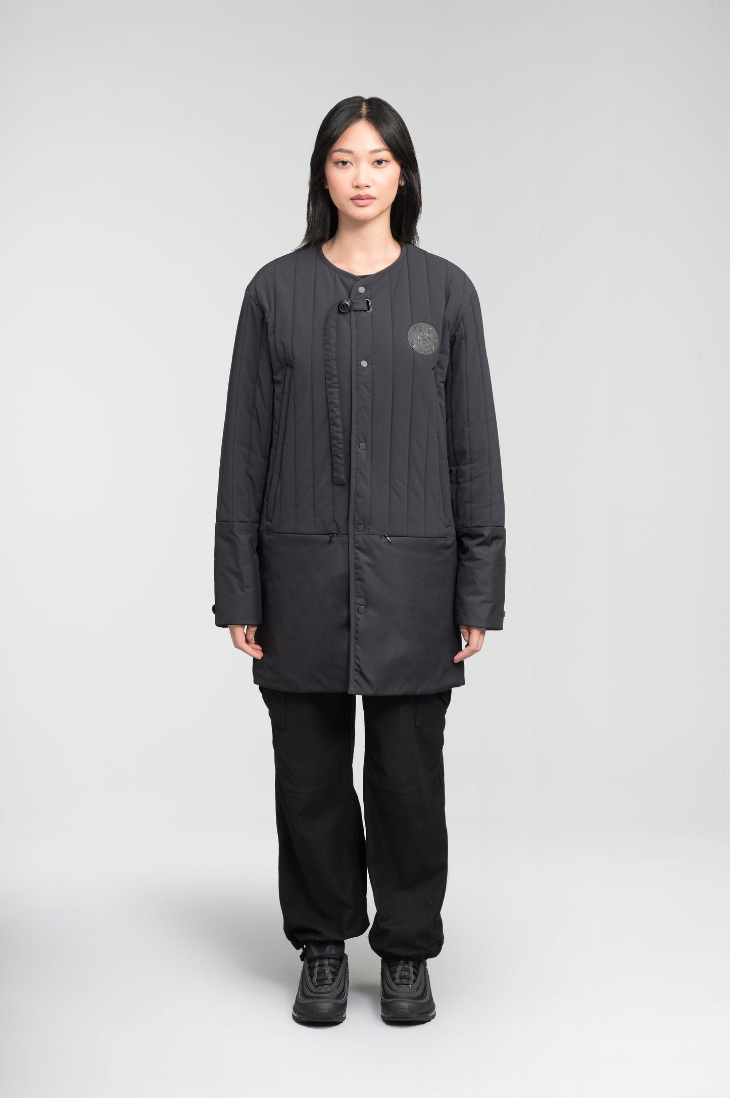 Stade Insulated Mid-Layer in Black