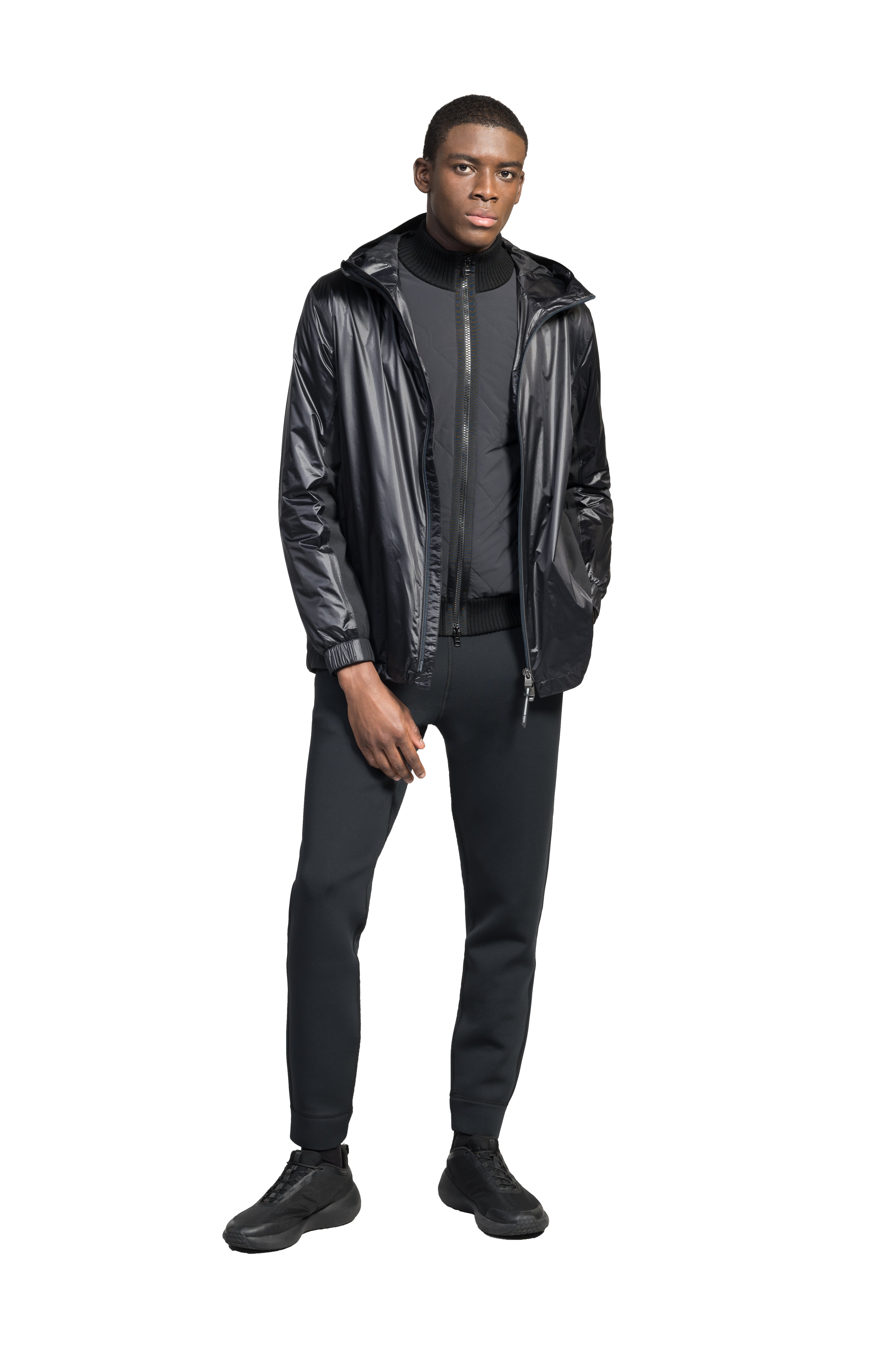 Stratus Men's Tailored Packable Rain Jacket – Nobis - Canada