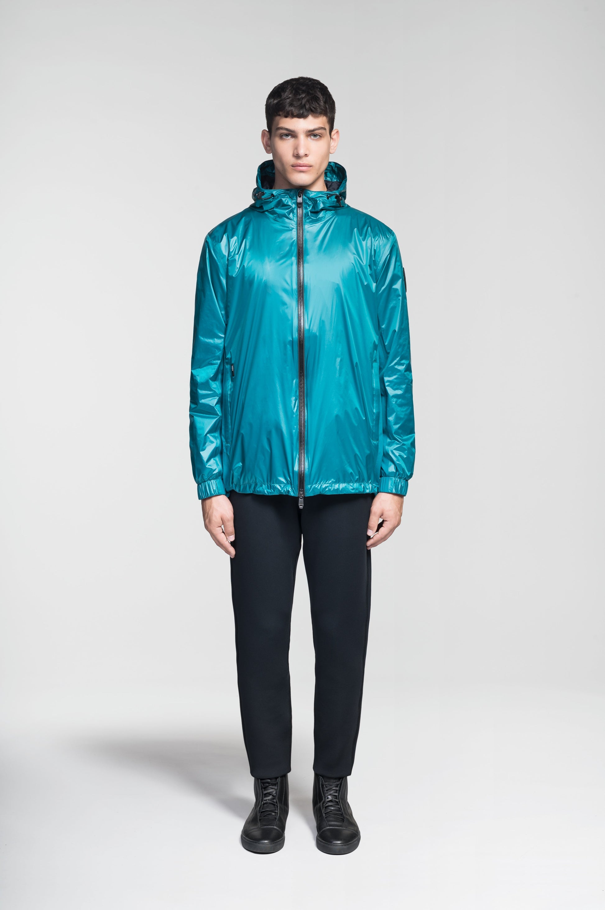 Stratus Men's Tailored Packable Rain Jacket – Nobis Canada