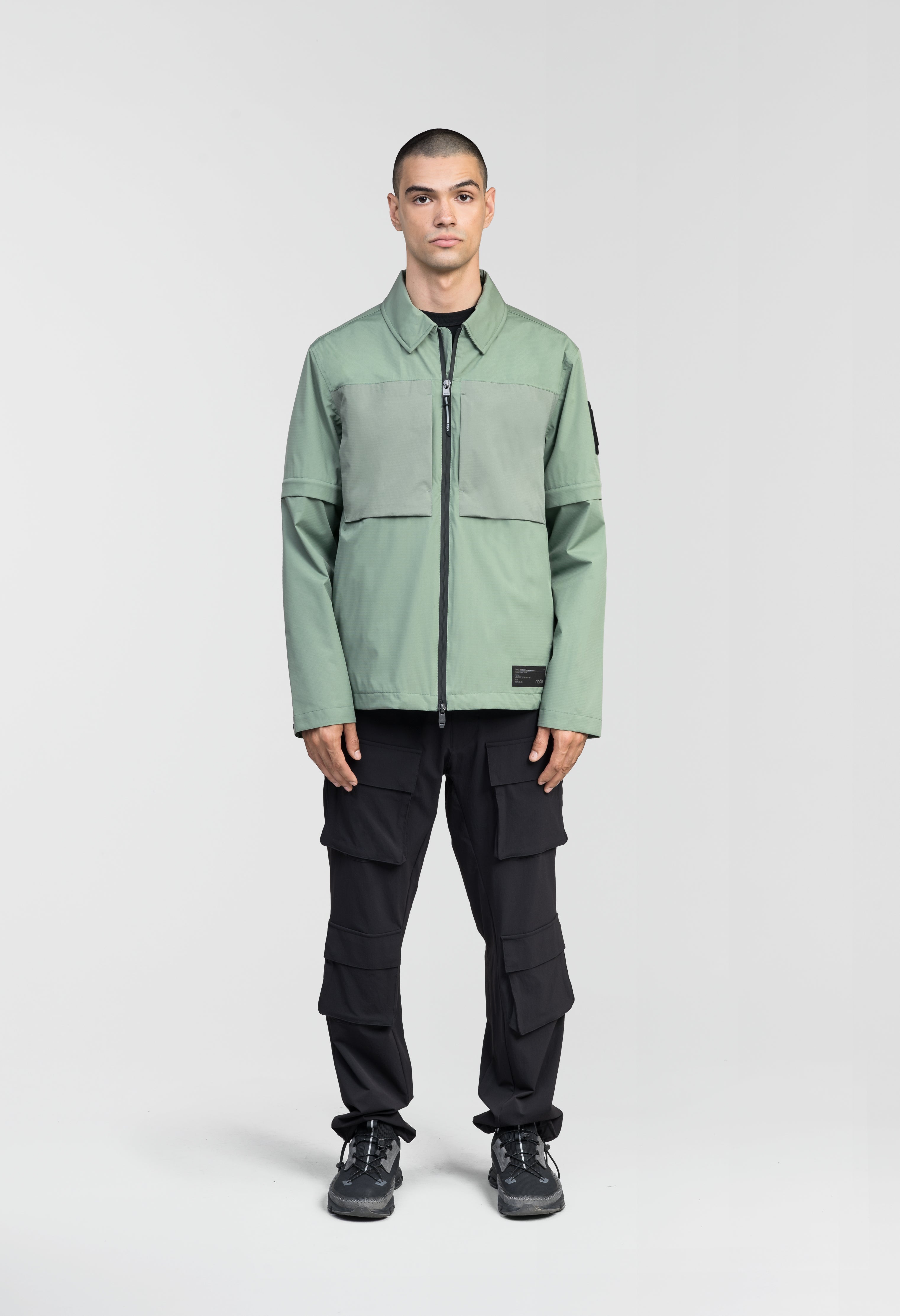 Thurlow Men's Performance Zip Off Sleeve Rain Shirt – Nobis - Canada