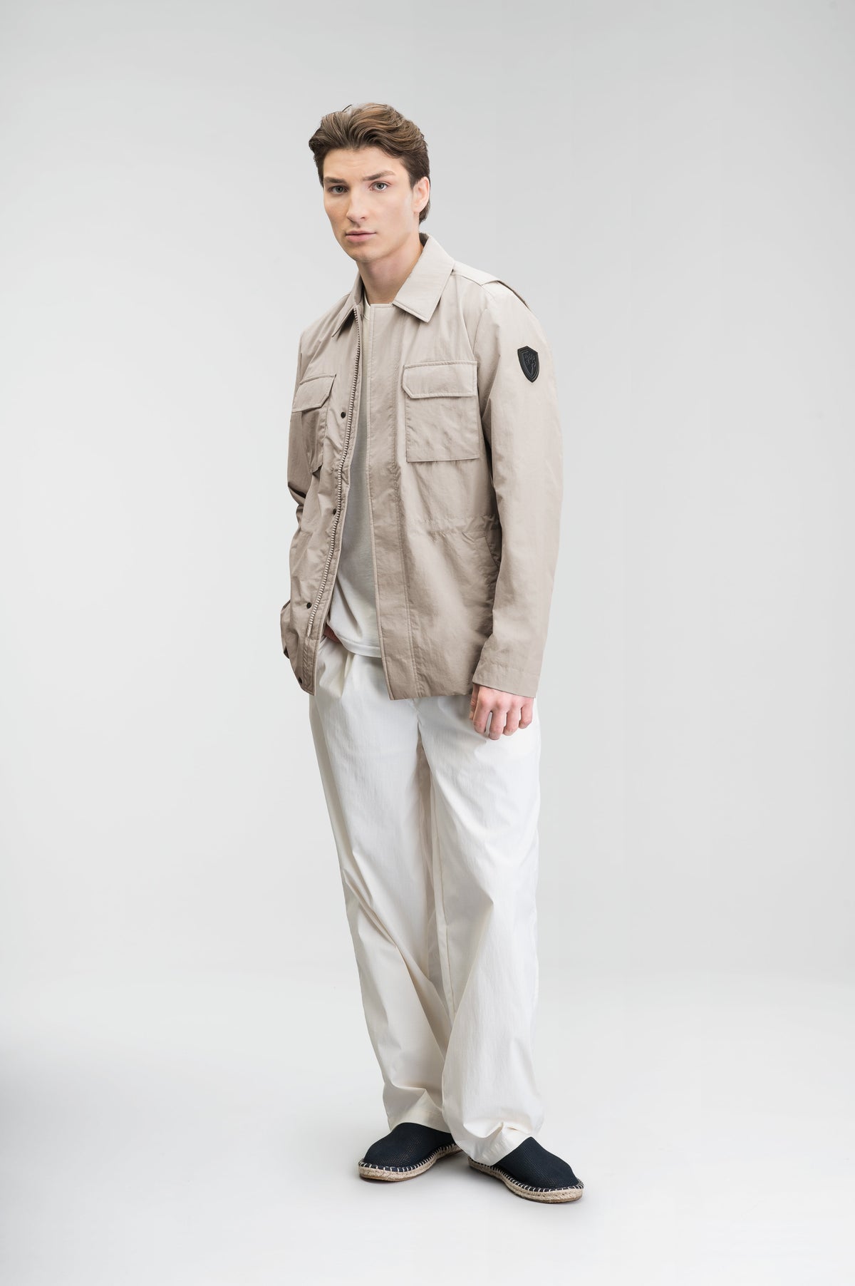 Tien Men's Field Jacket in Khaki