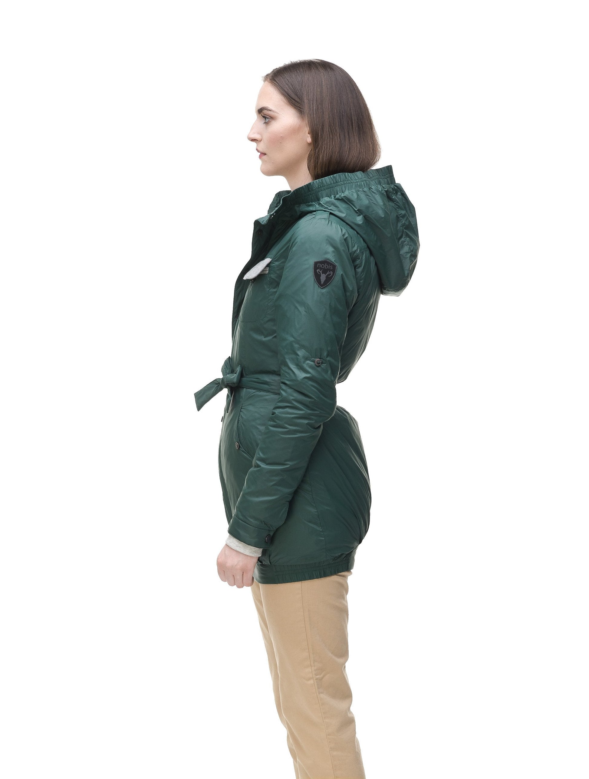 Women's ultralight down jacket in Forest
