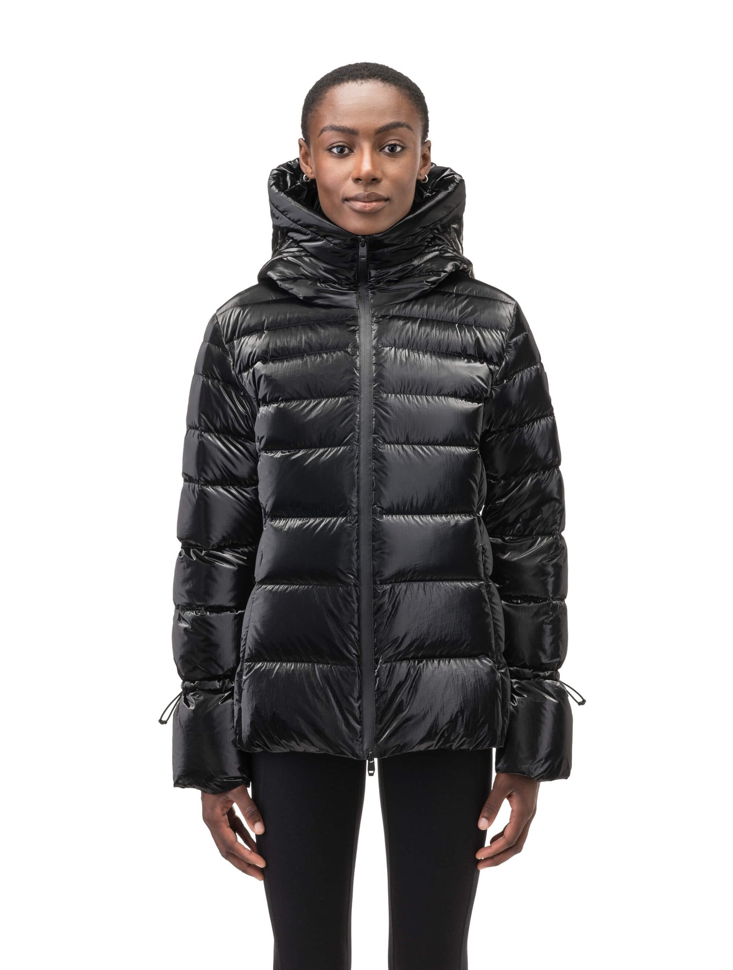 Versa Women's Puffer Jacket in Black