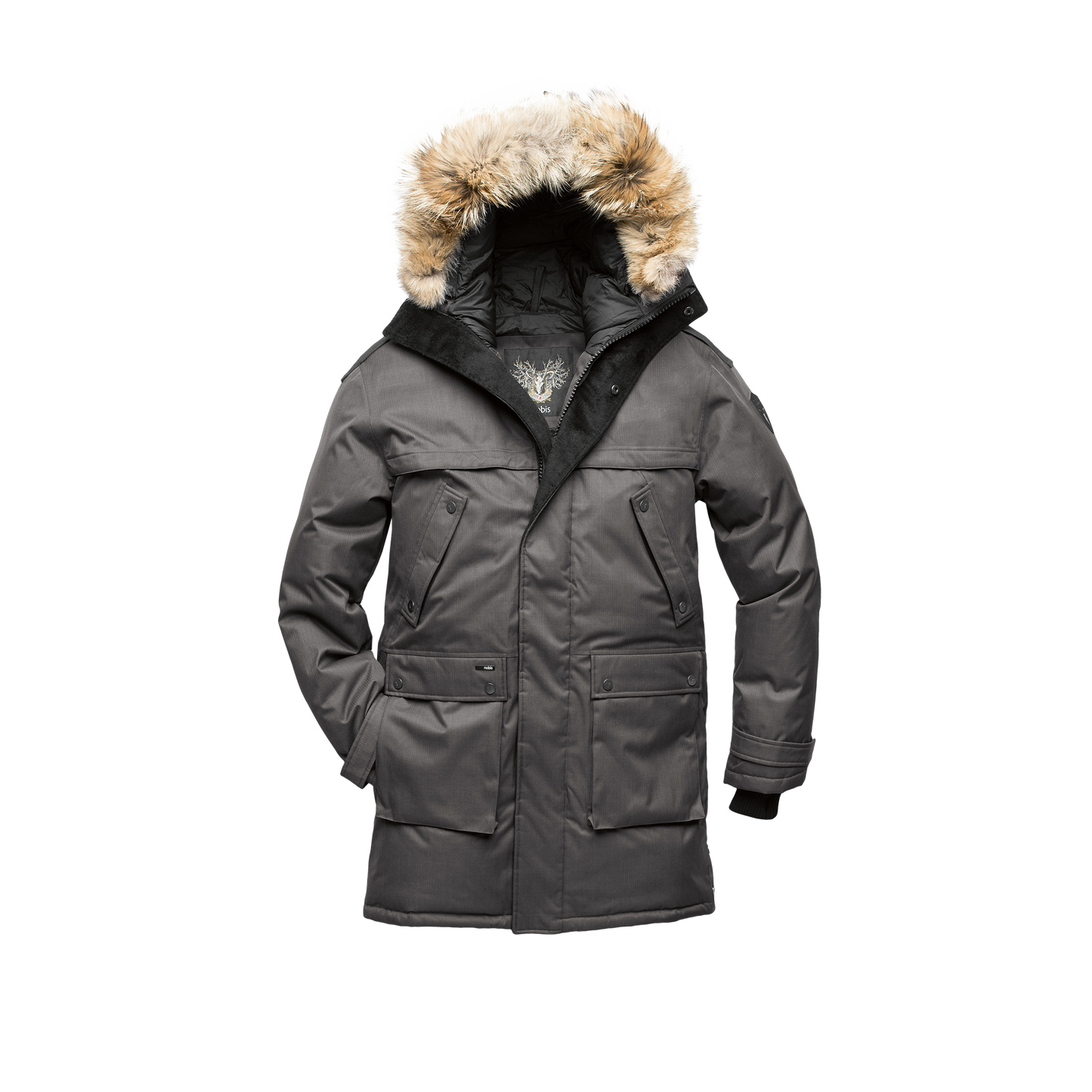 flat-lay-image CH Steel Grey