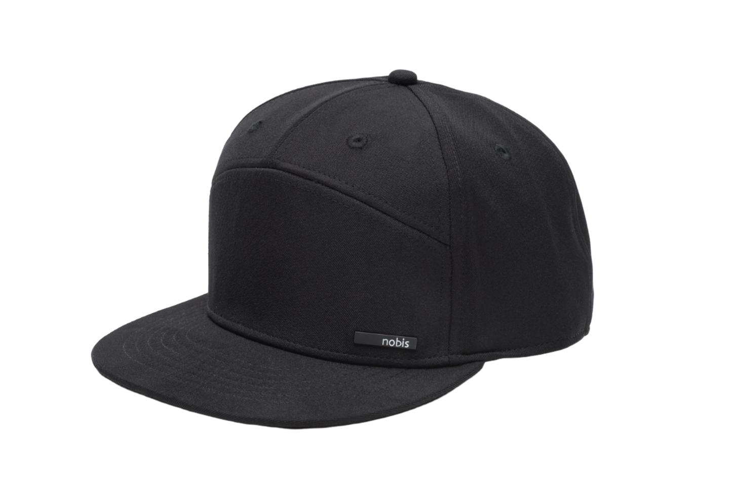 Solar 7-Panel Flat Peak Snapback Cap