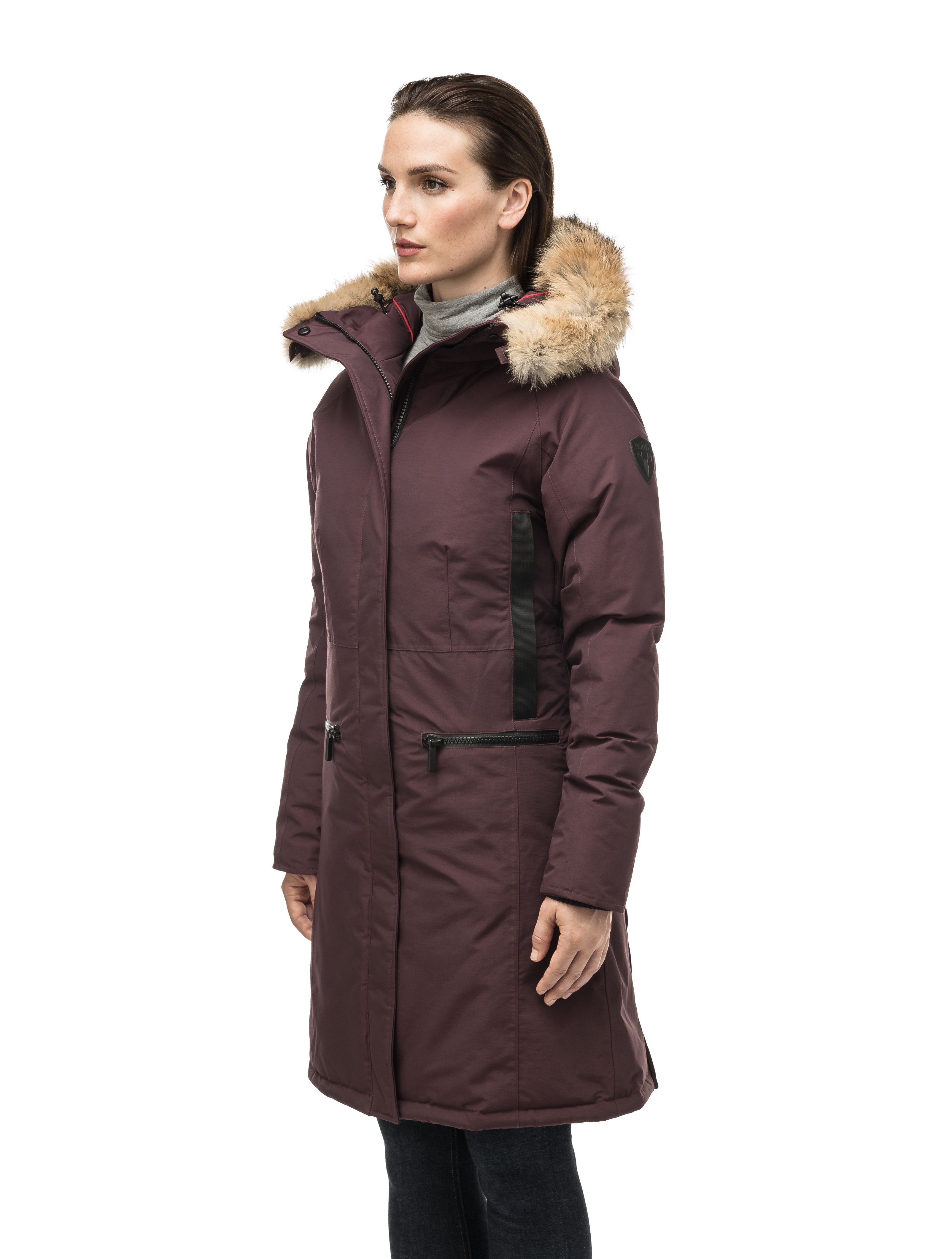 Midi best sale parka coat