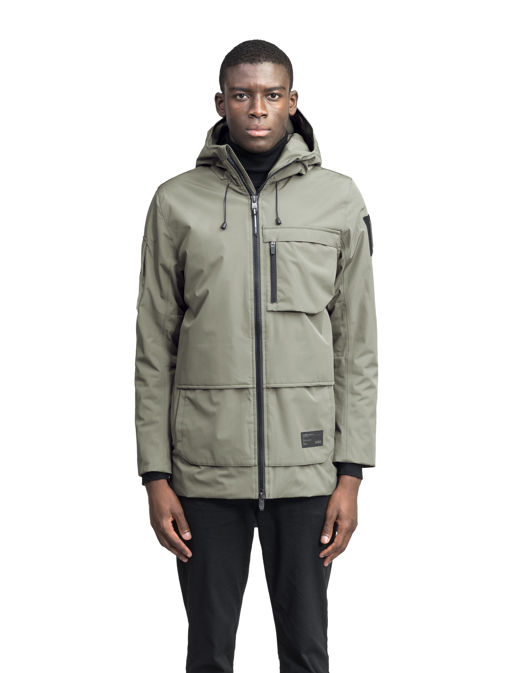 Shell shop hooded jacket