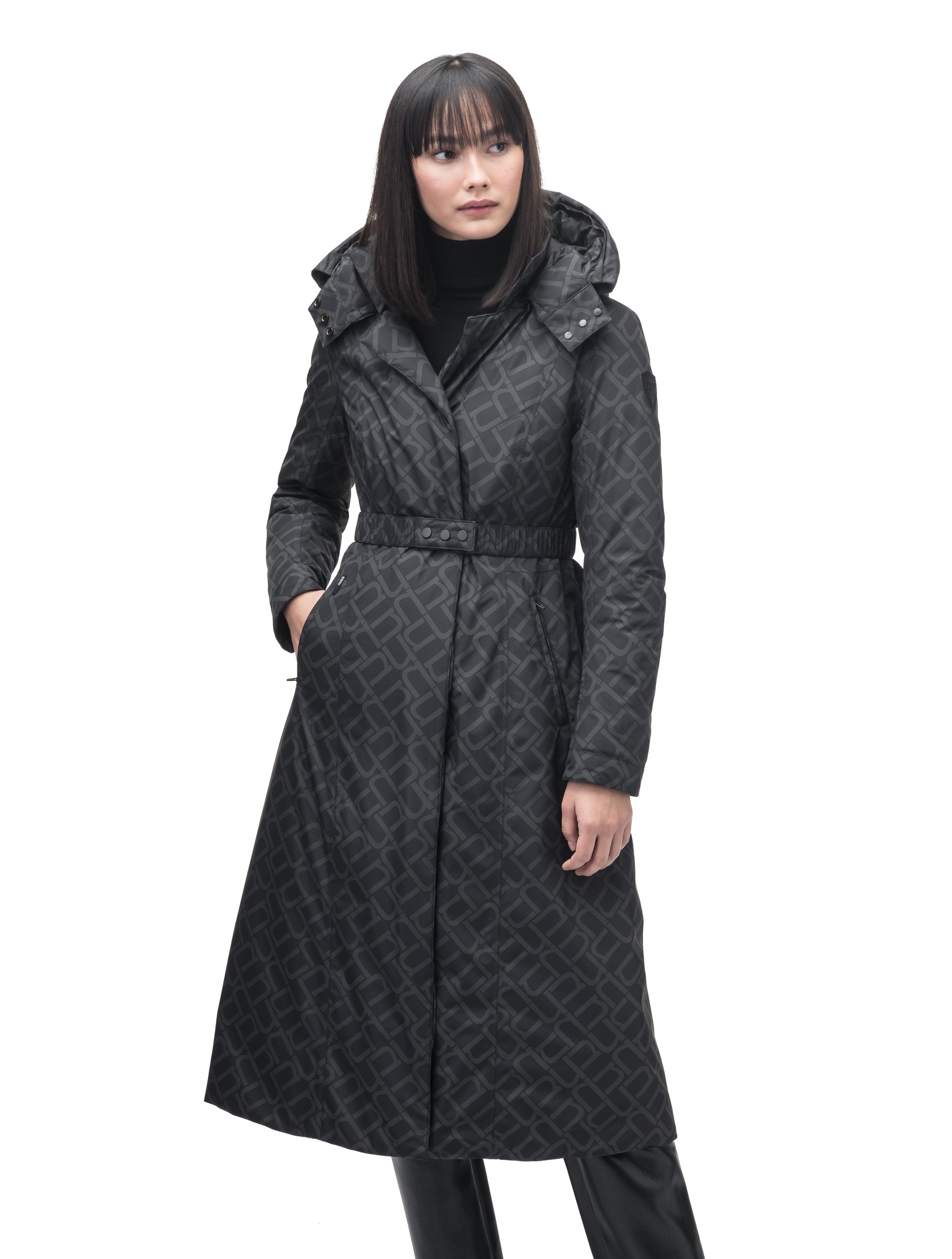 Duster coat with on sale hood