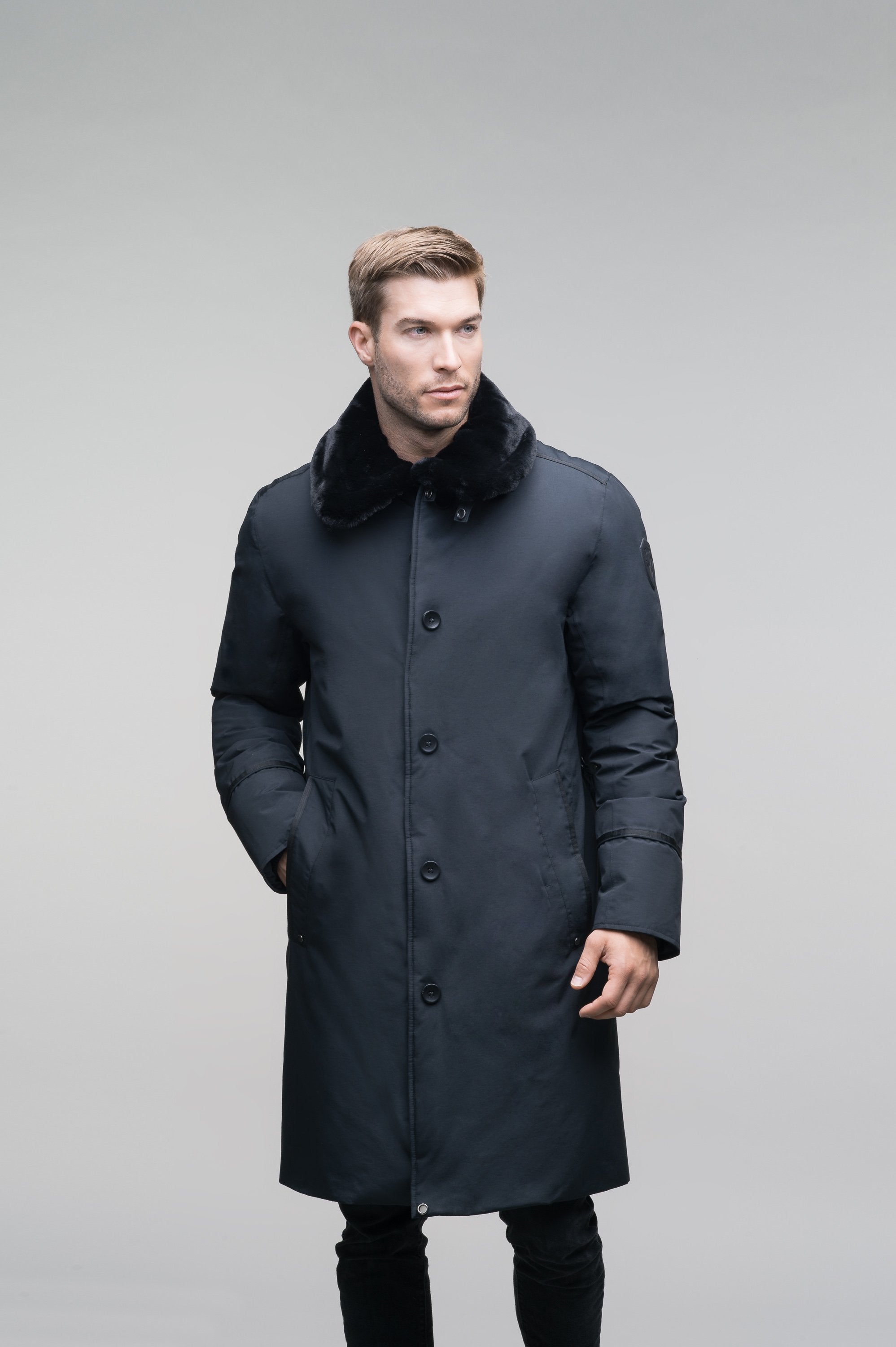 Male coat sale