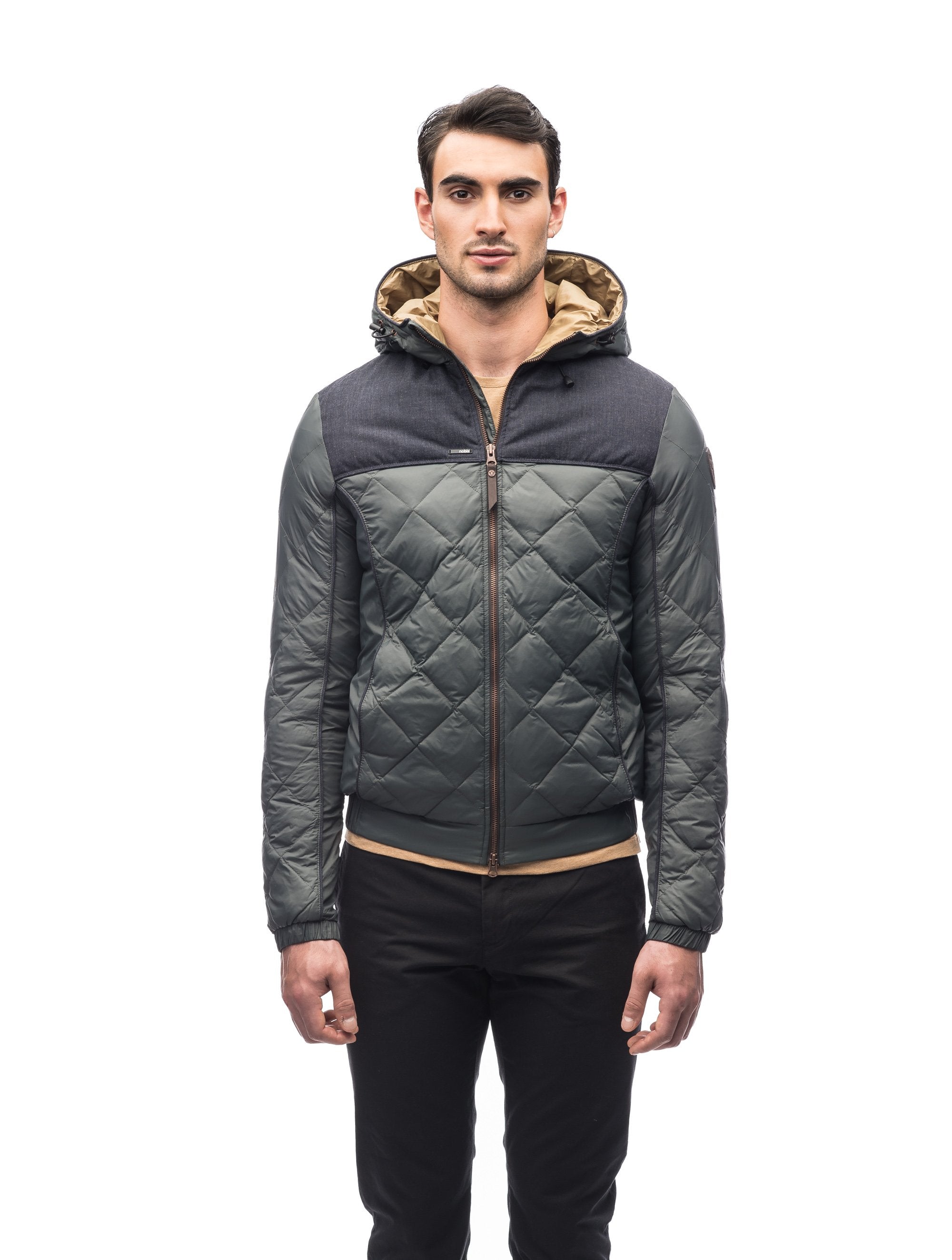 Navy down deals jacket mens