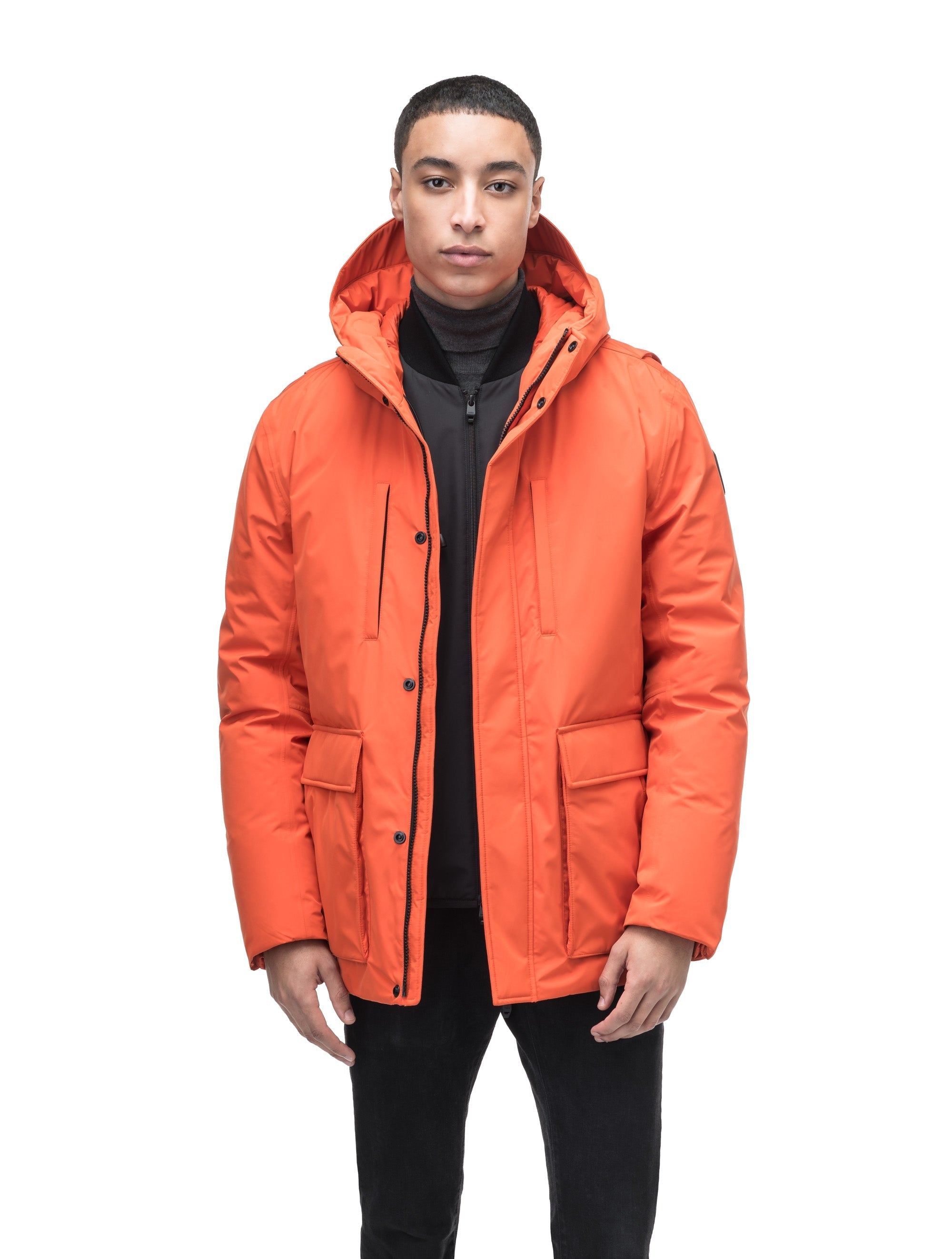 Nobis Black Geo Parka Down