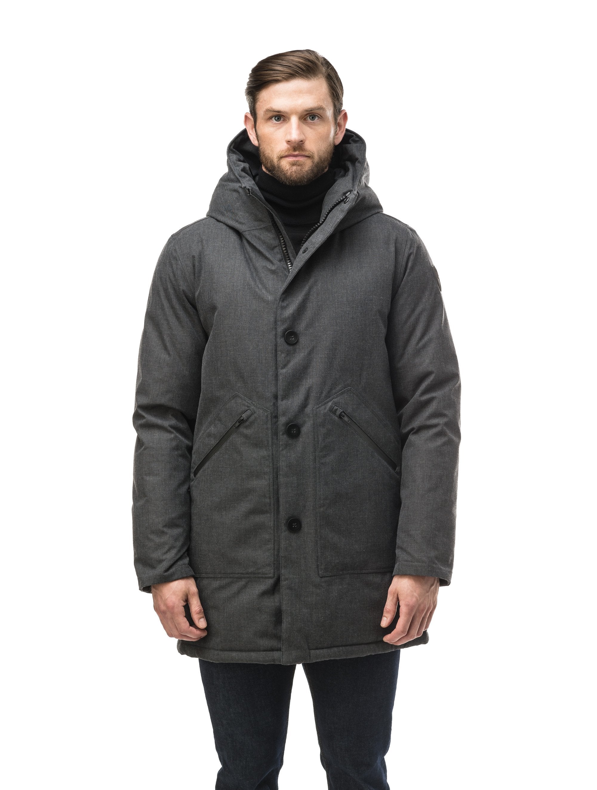 Charcoal parka shop