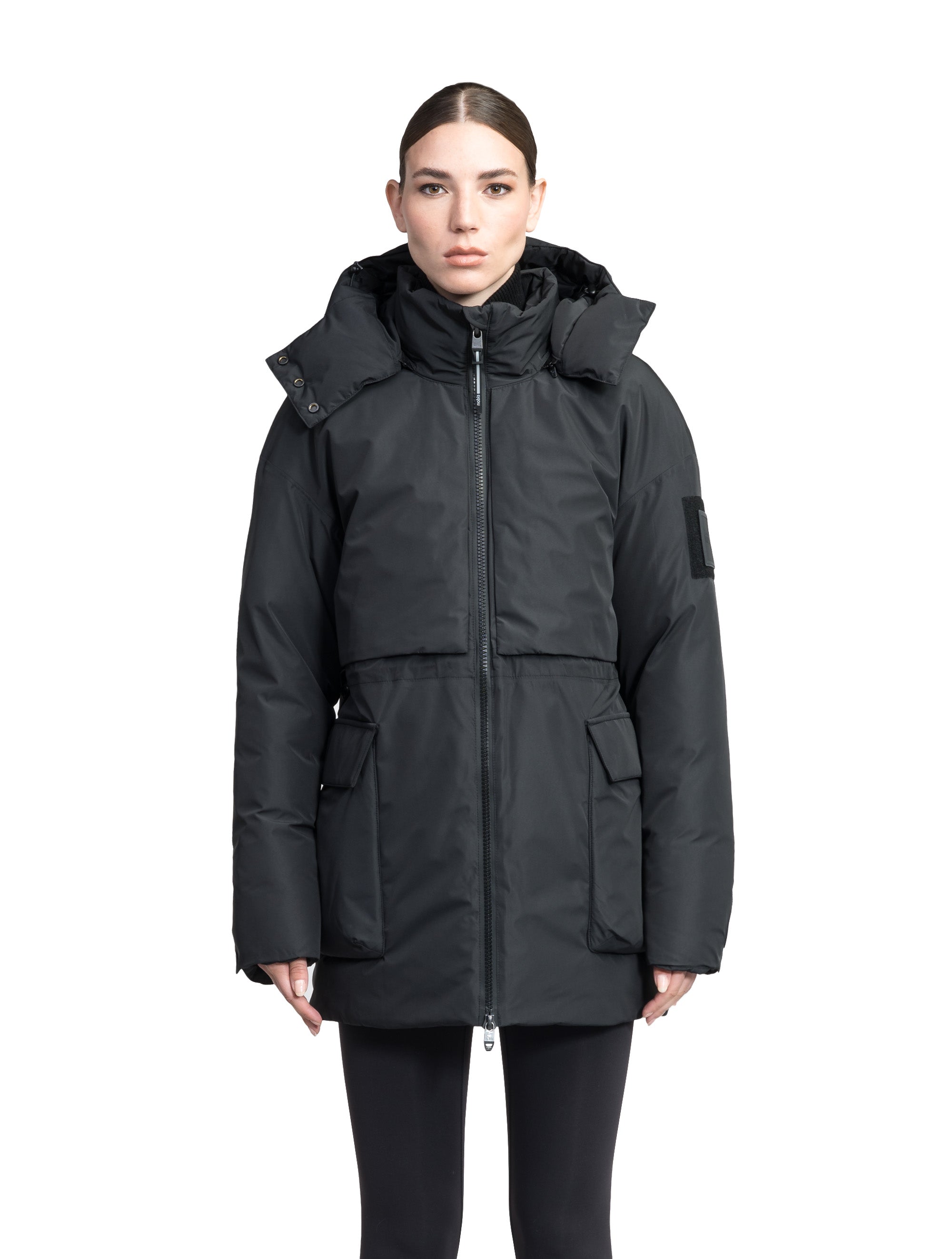 Hooded utility on sale parka for women