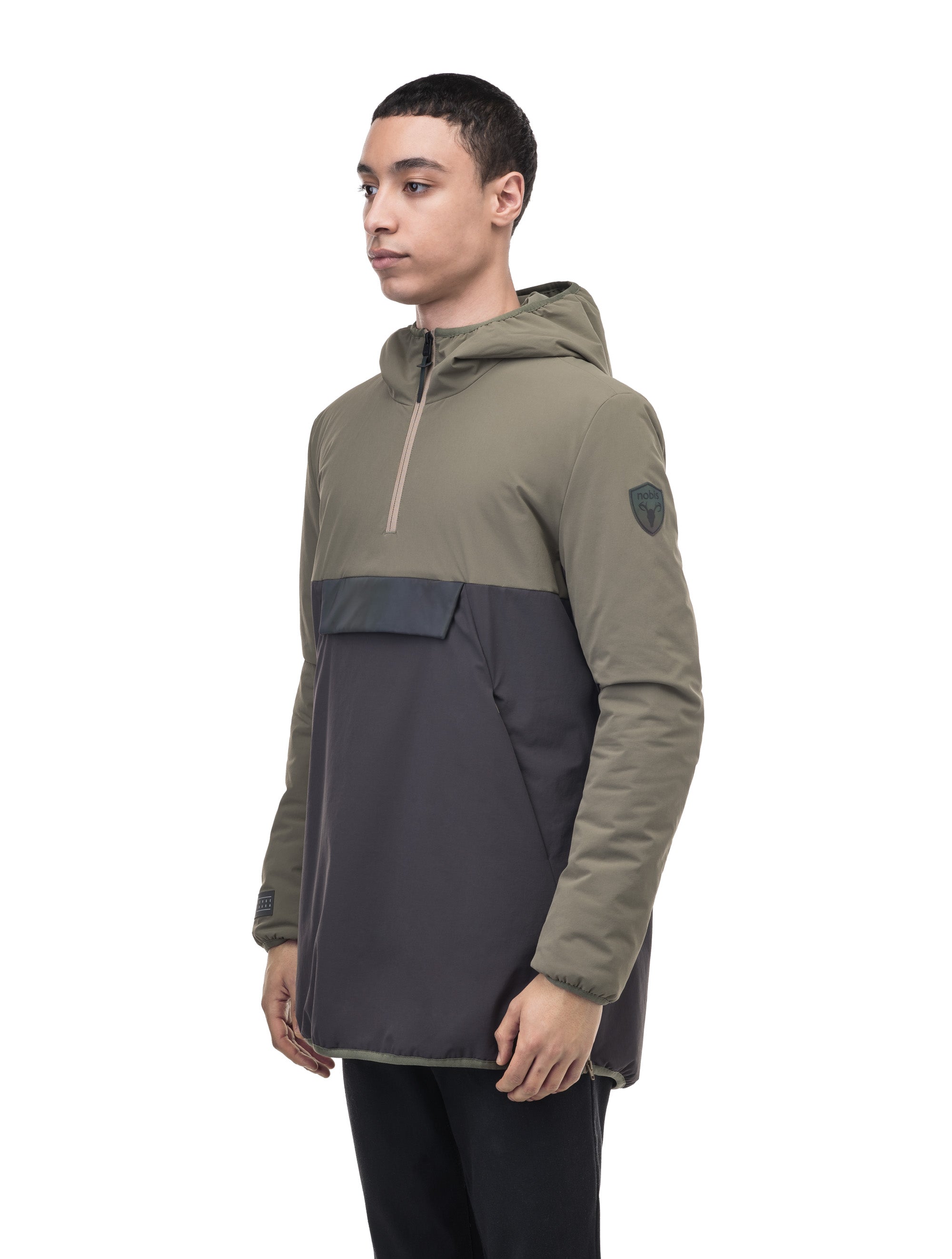 Hooded discount anorak coat